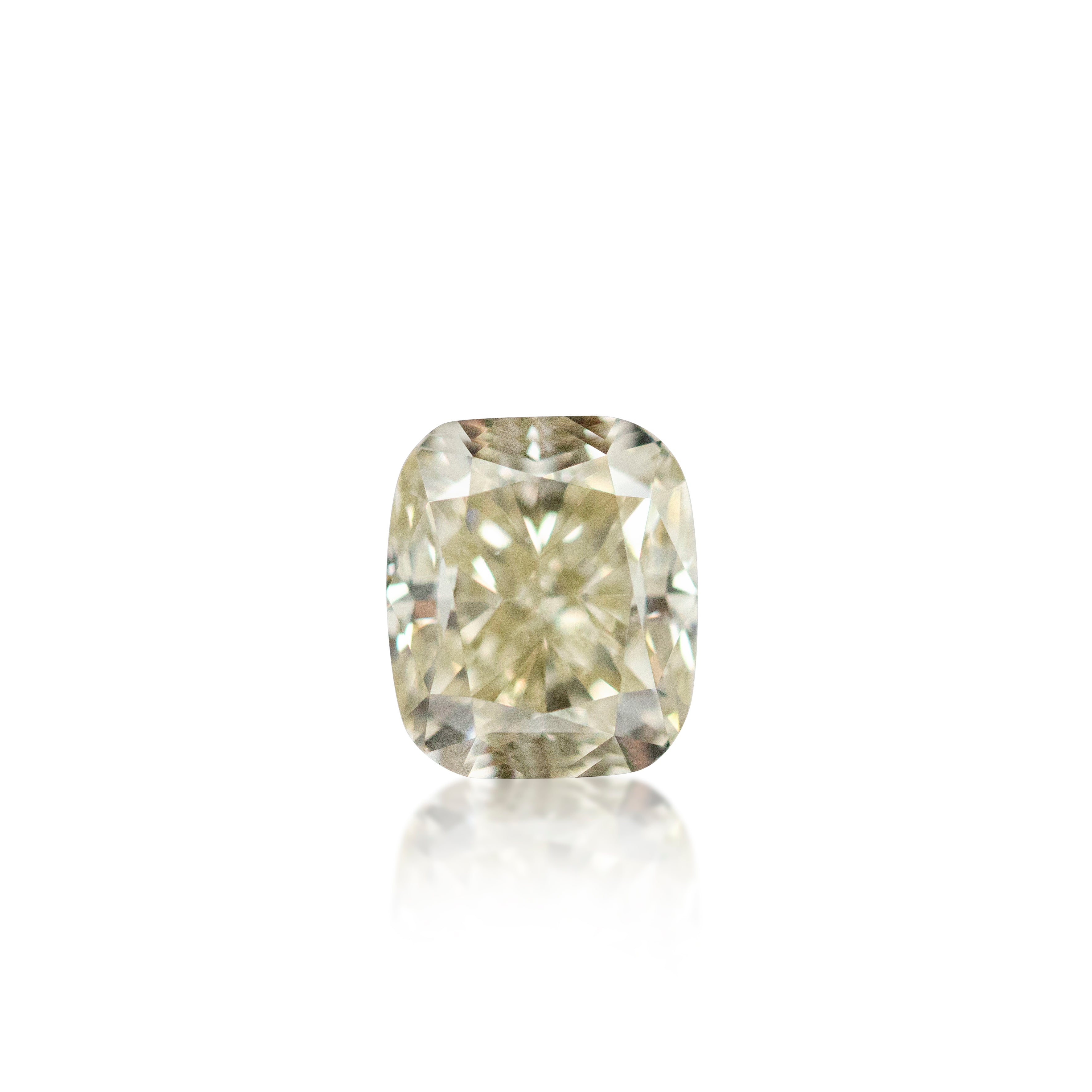 1.21ct Argyle Champagne Cushion Cut C1