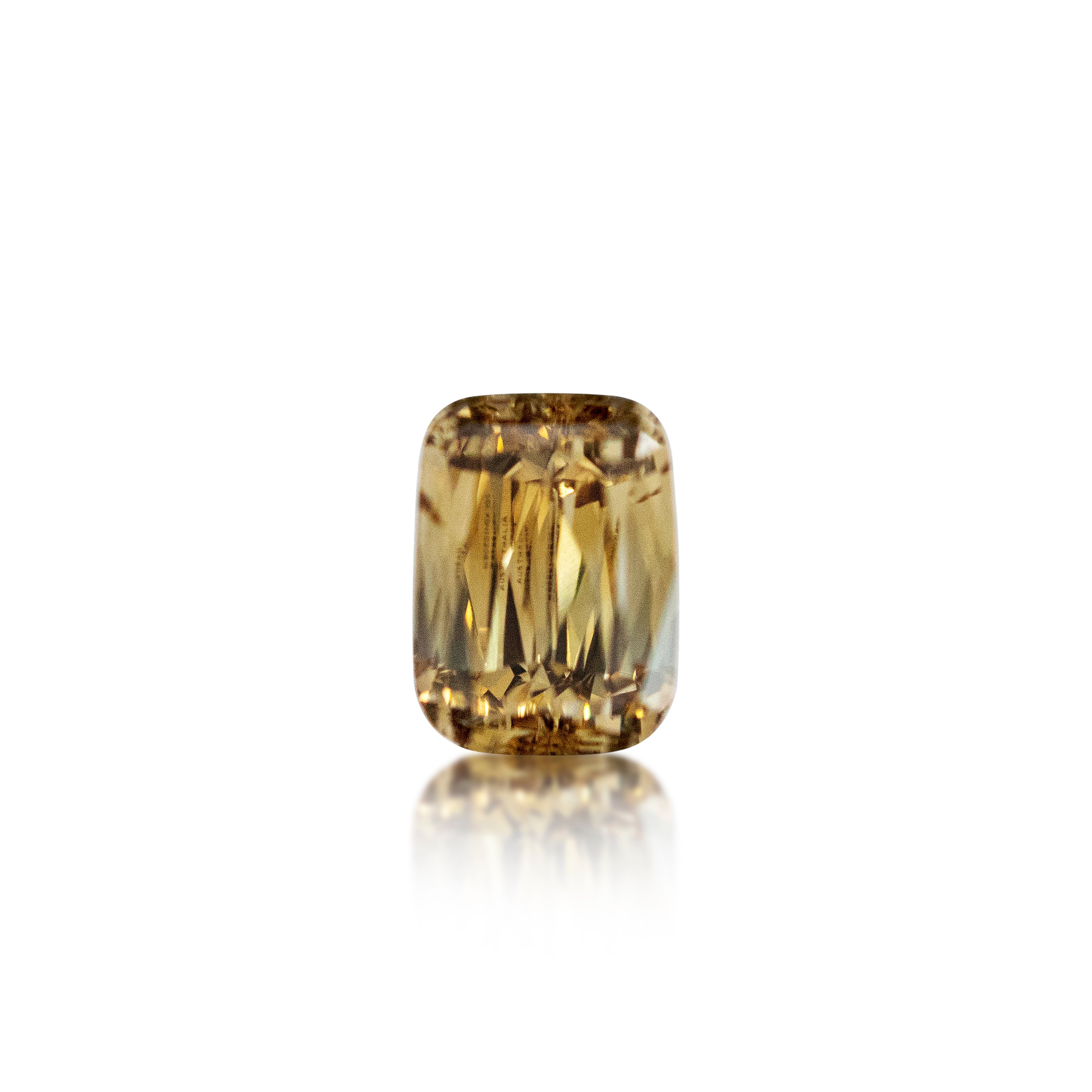 1.40ct Argyle Champagne Cushion Cut C4