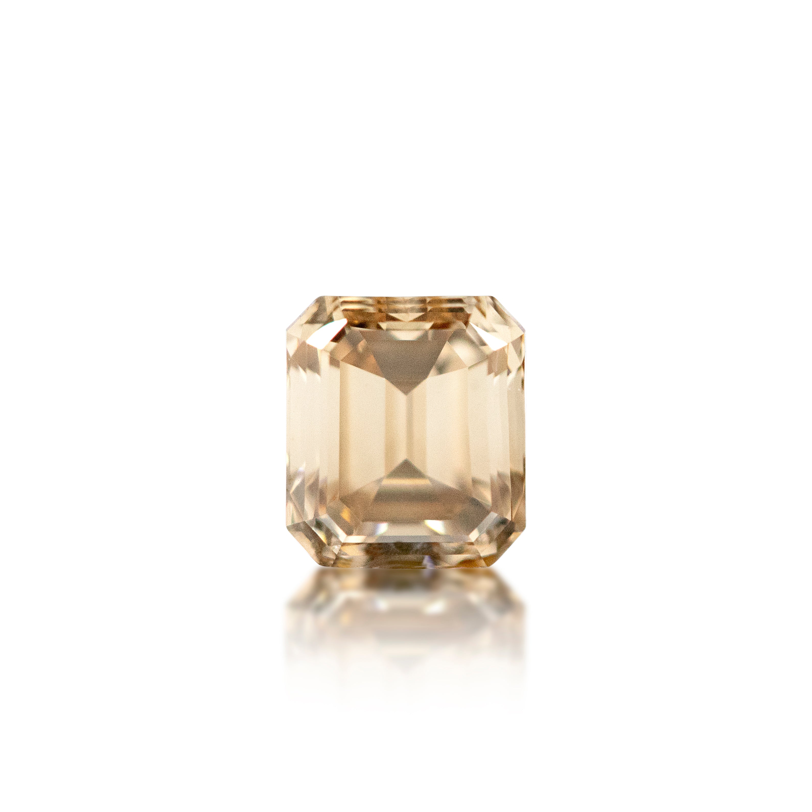 0.50ct Argyle Champagne Emerald Cut C3