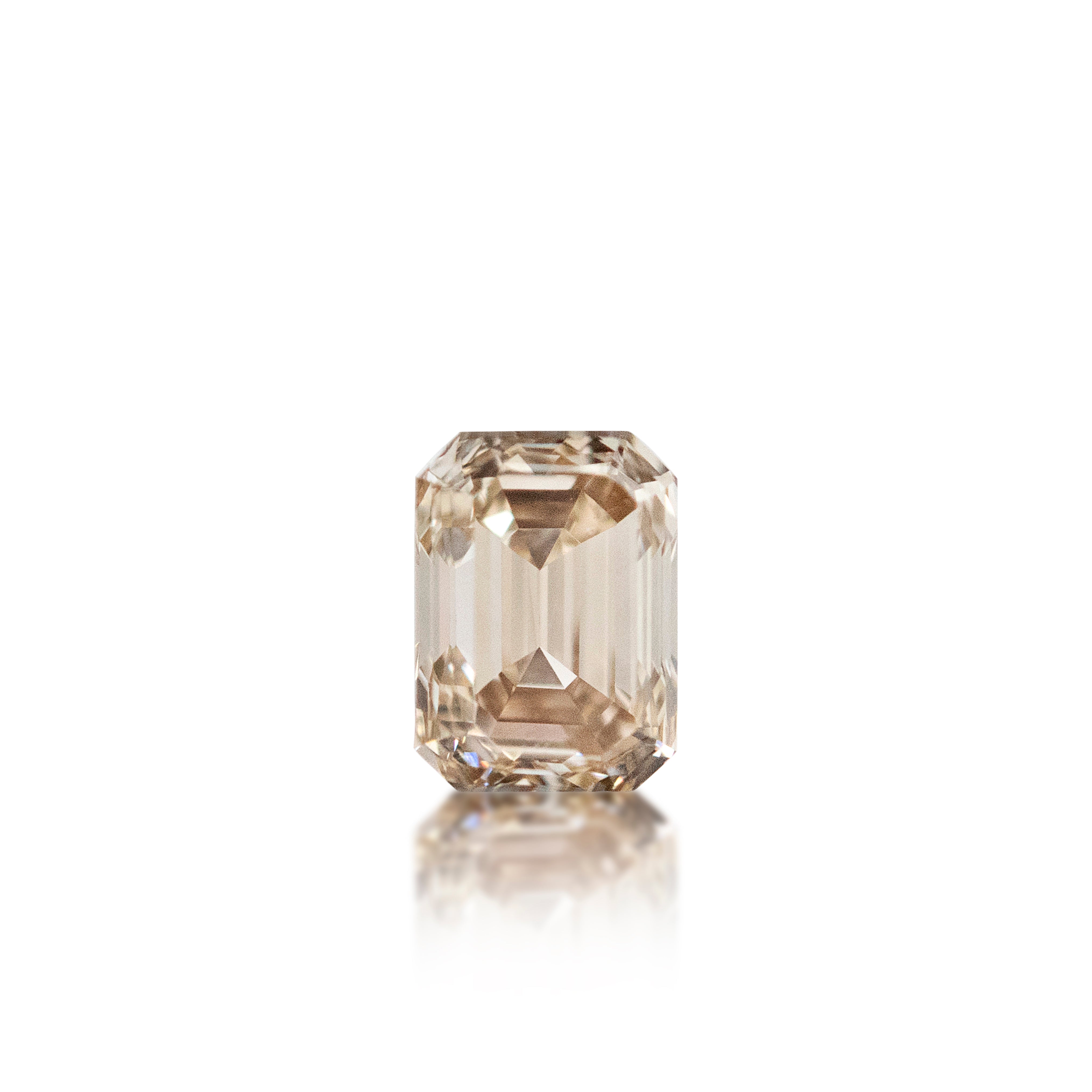 Argyle Australian Champagne Diamond — 0.56 ct Emerald | C2 - Light Champagne (Copy)