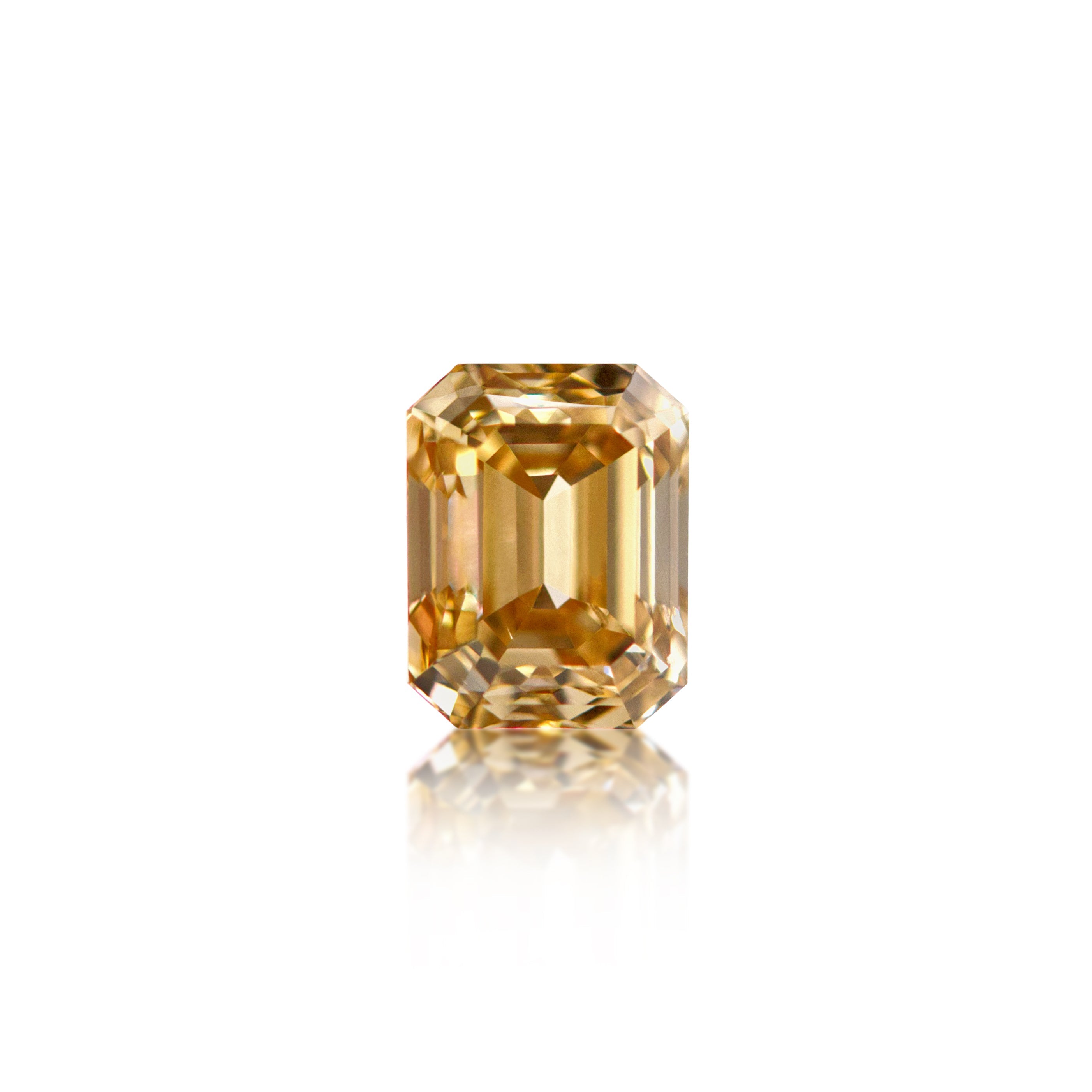 1.54 ct C3 Emerald Cut