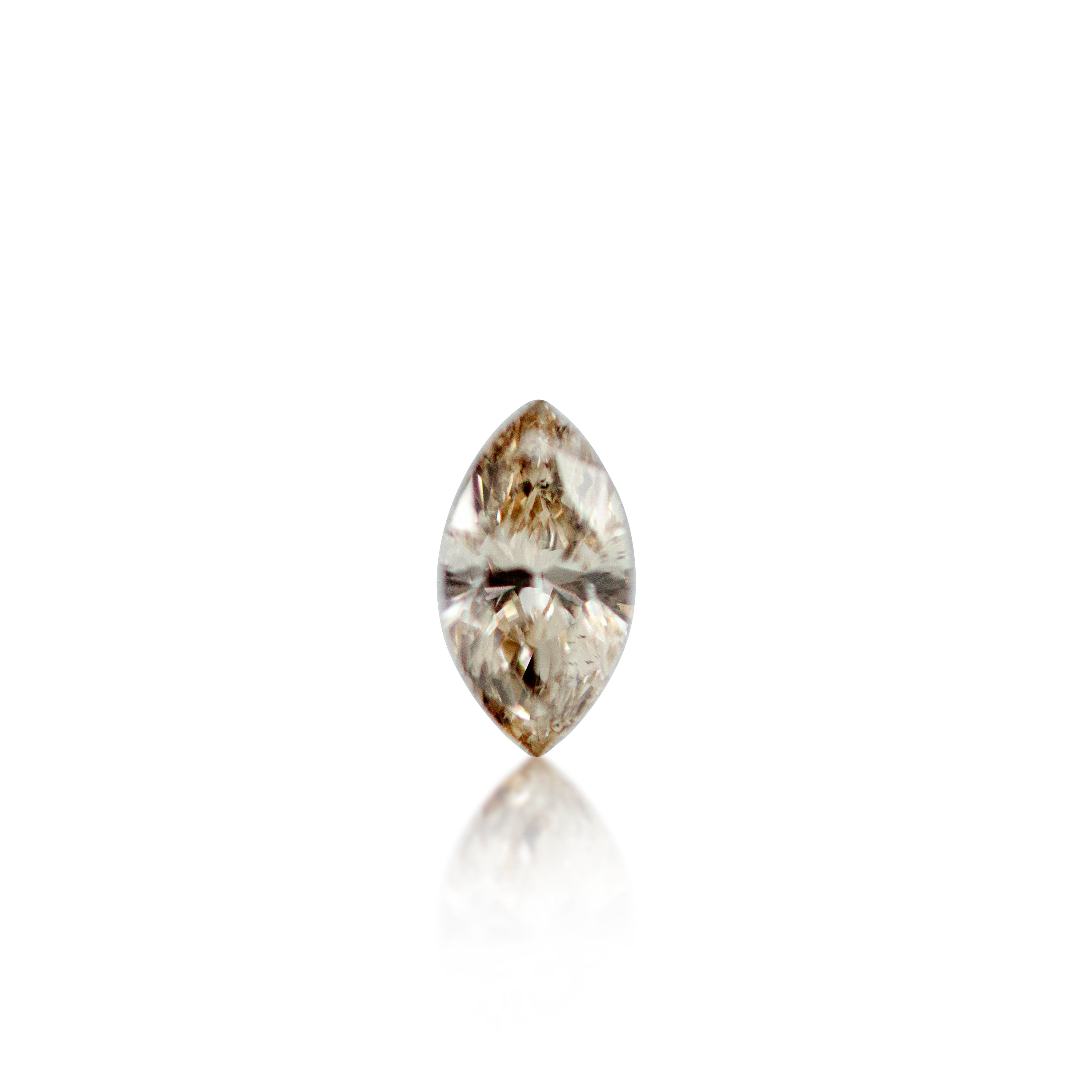 0.23ct Argyle Champagne Marquise Cut C1