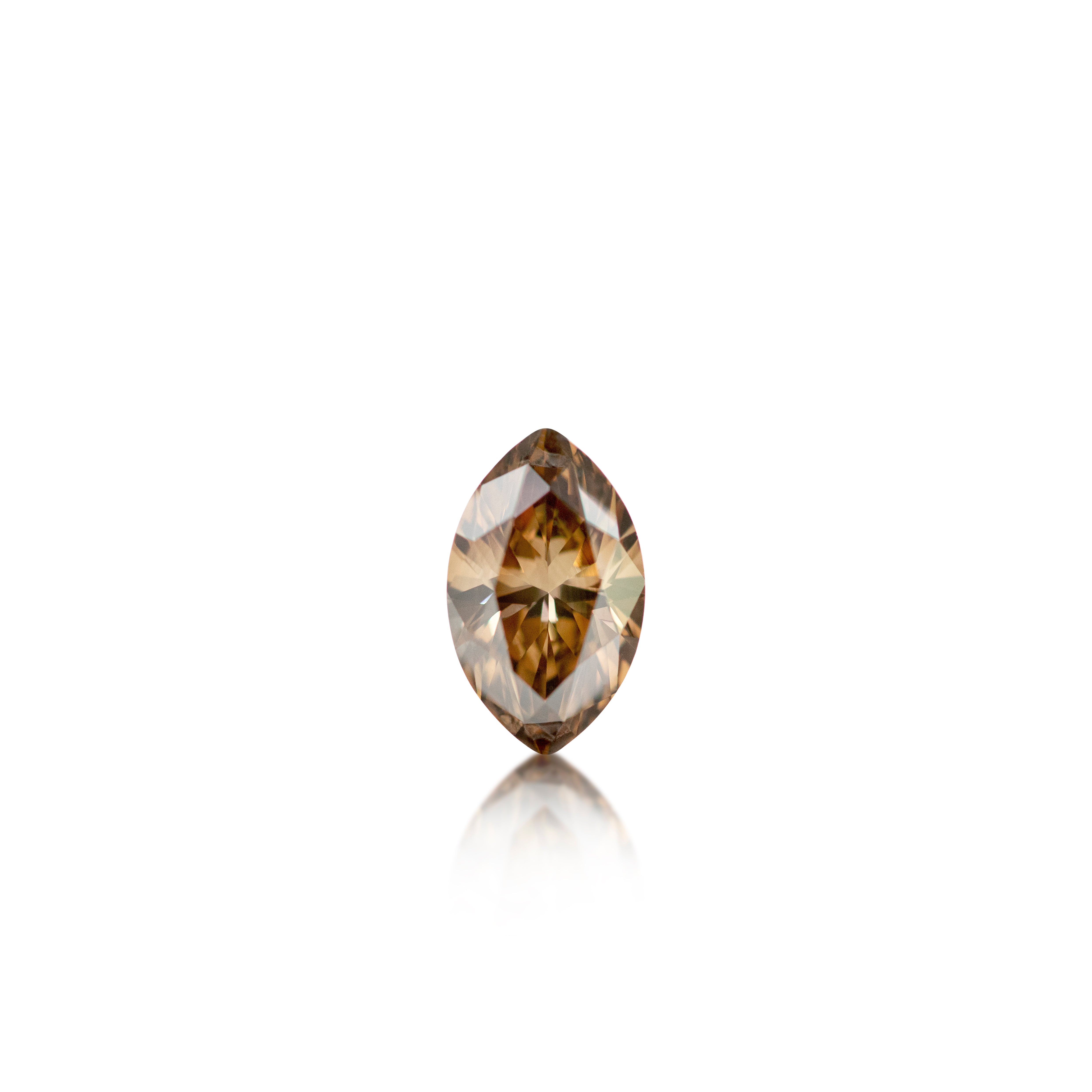 0.70 ct Argyle Champagne Marquise Cut C7