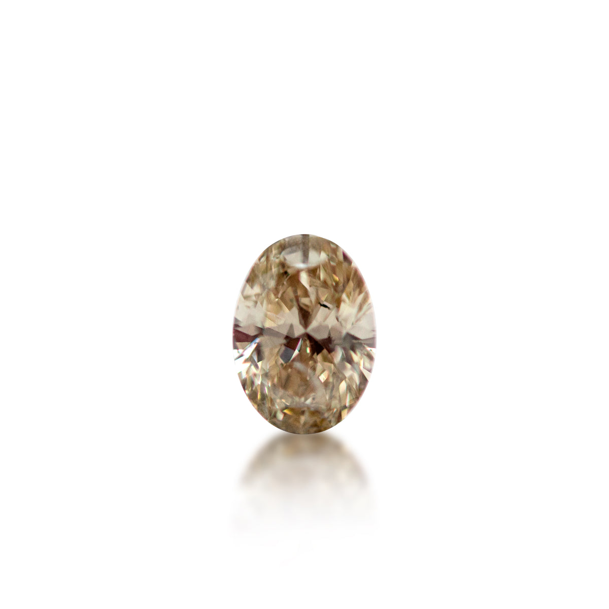 Argyle Australian Champagne Diamond — 0.19 ct Oval | C4 -  Mid Champagne