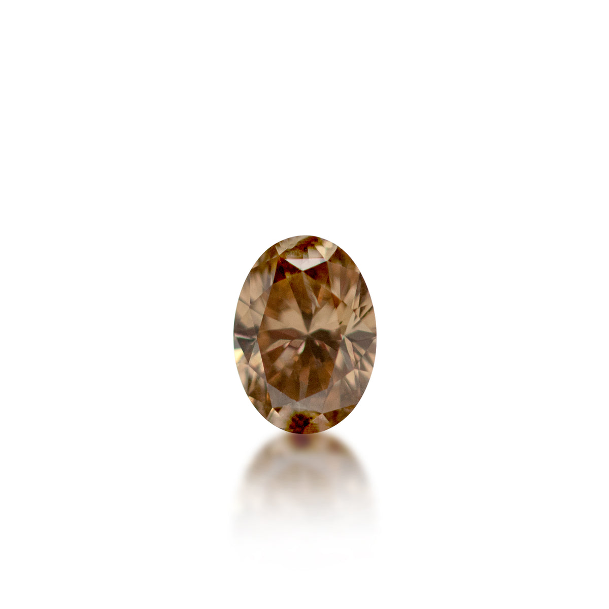 Argyle Australian Champagne Diamond — 0.21 ct Oval | C6 -  Dark Champagne