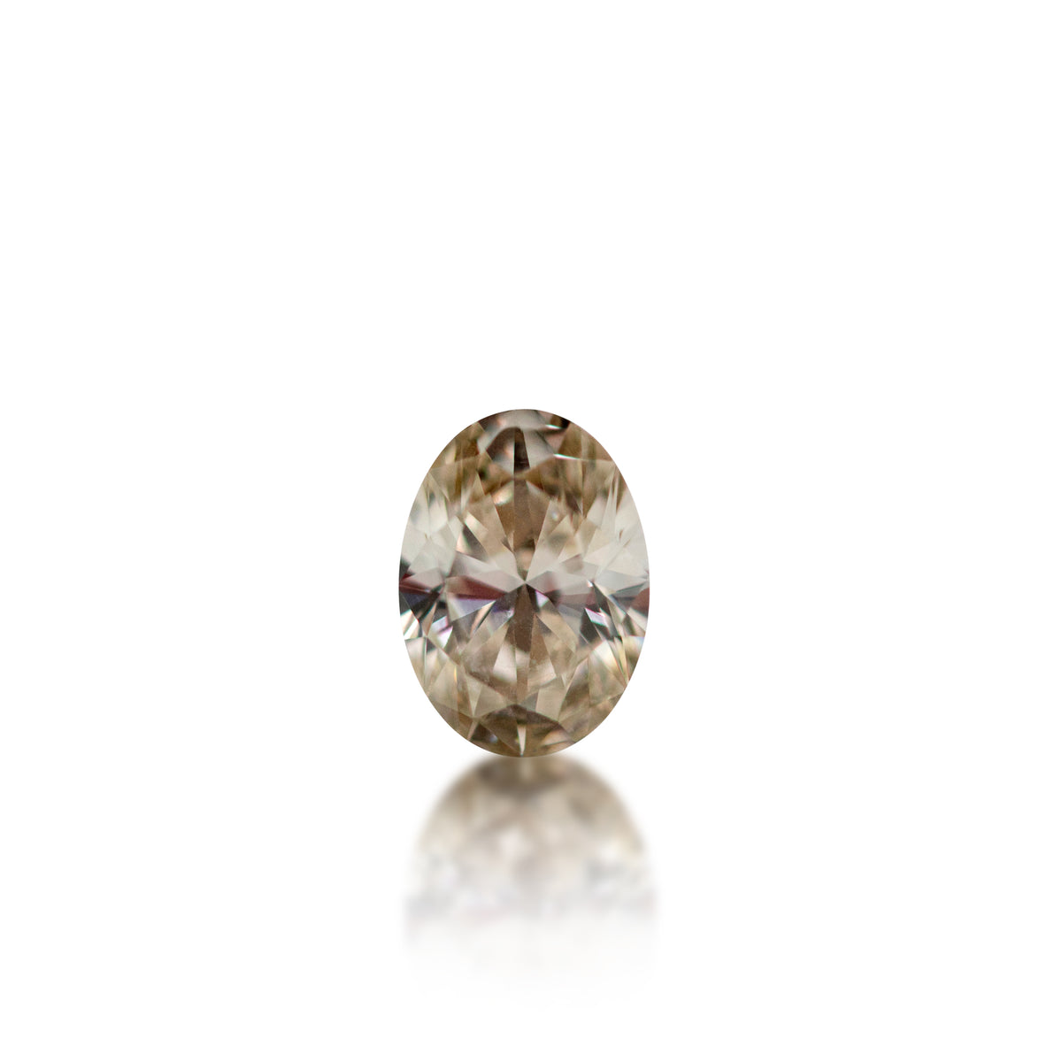 Argyle Australian Champagne Diamond — 0.30 ct Oval | C1 -  Light Champagne