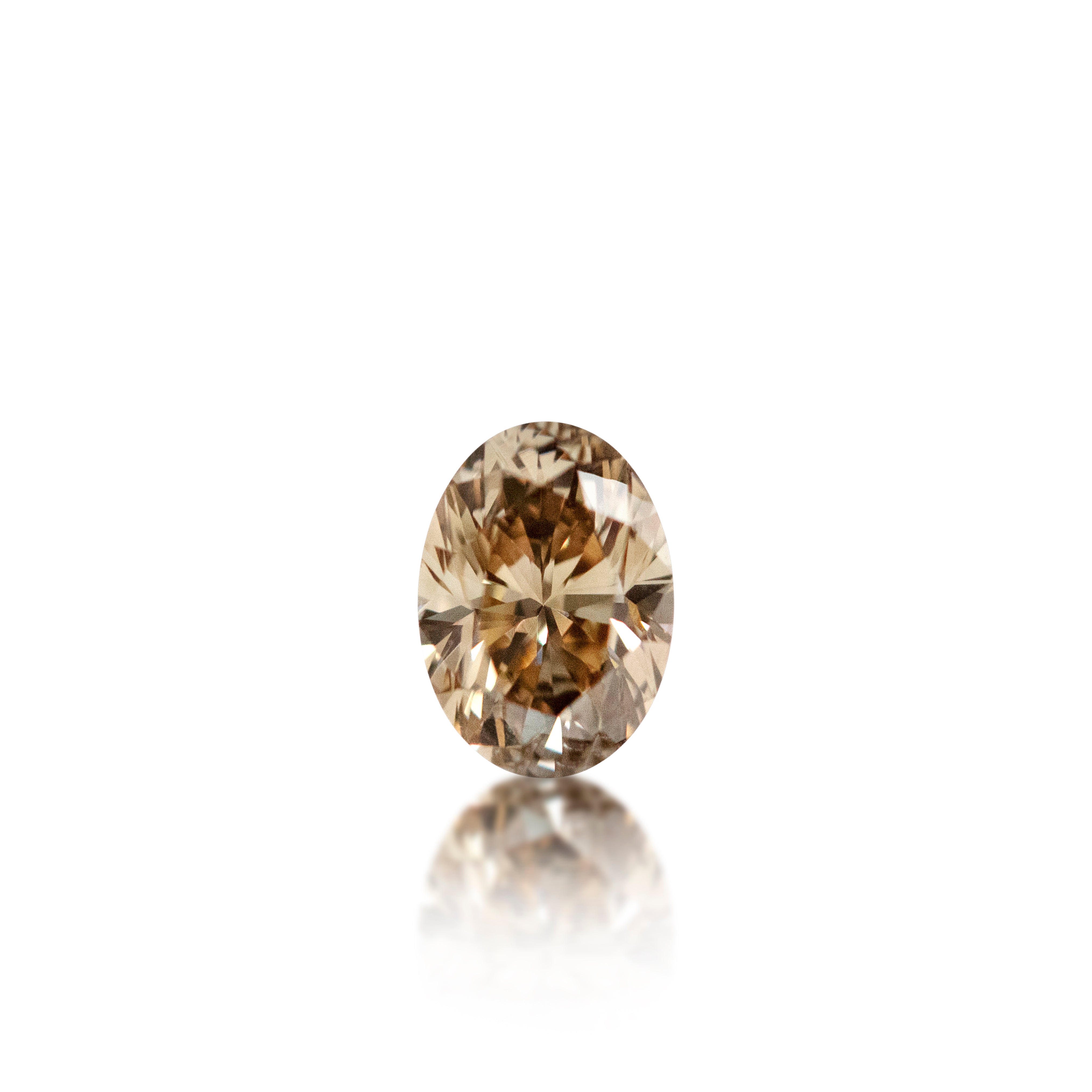Argyle Australian Champagne Diamond — 0.40 ct Oval | C5 - Med Champagne