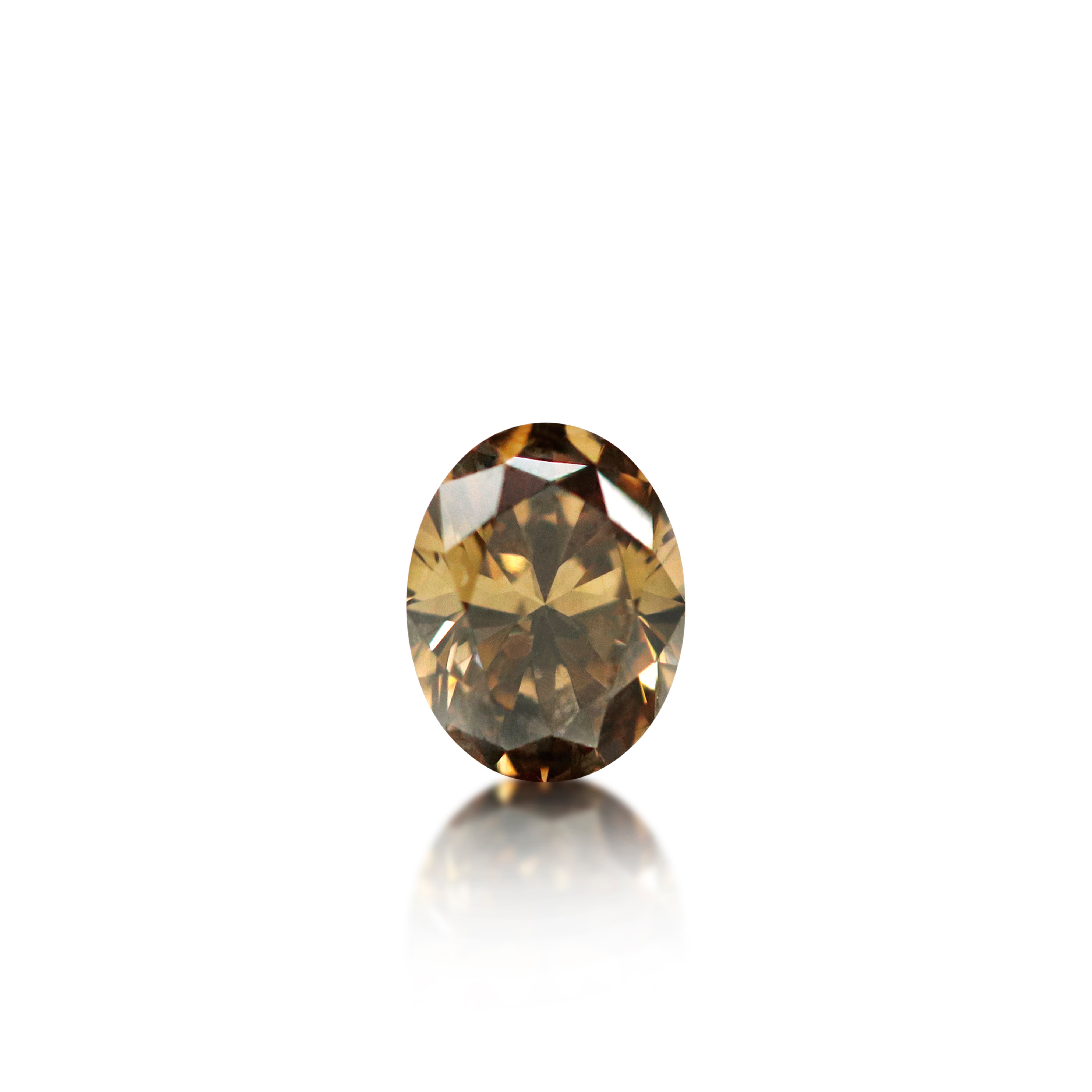 Argyle Australian Champagne Diamond — 0.46 ct Oval | C6 - Dark Champagne
