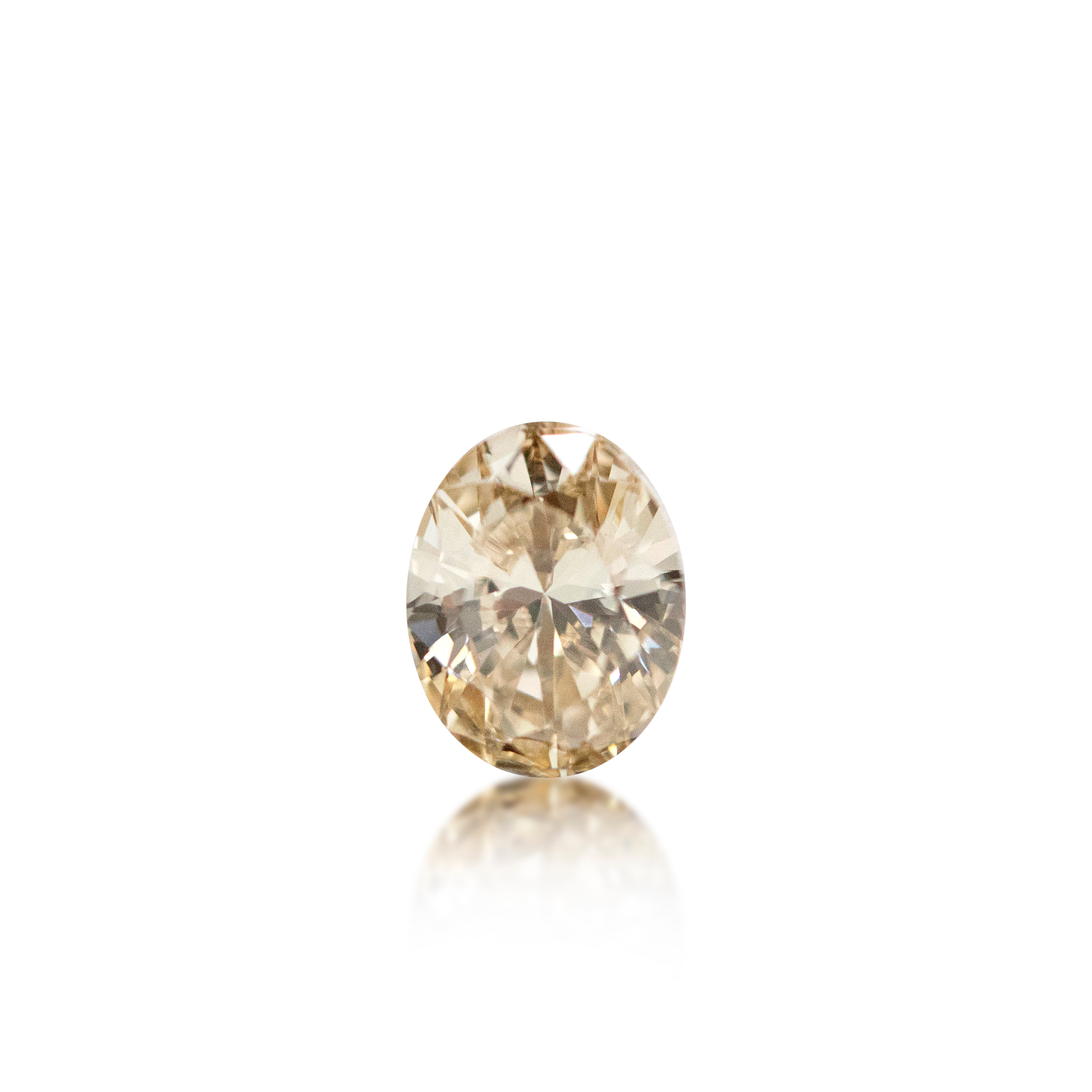 Argyle Australian Champagne Diamond — 0.50 ct Oval | C2 - Light Champagne
