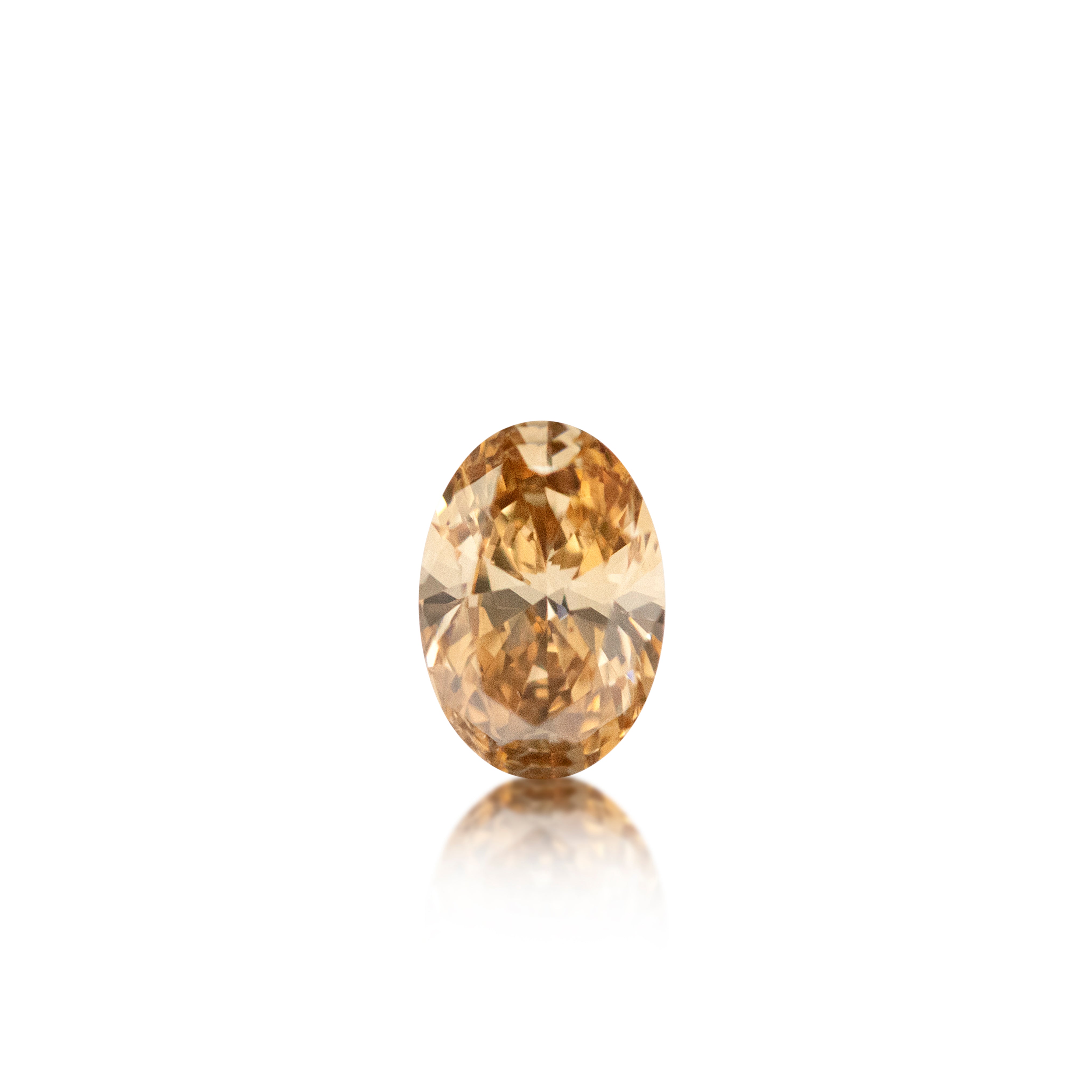 Argyle Australian Champagne Diamond — 0.51 ct Oval | C5 - Med Champagne
