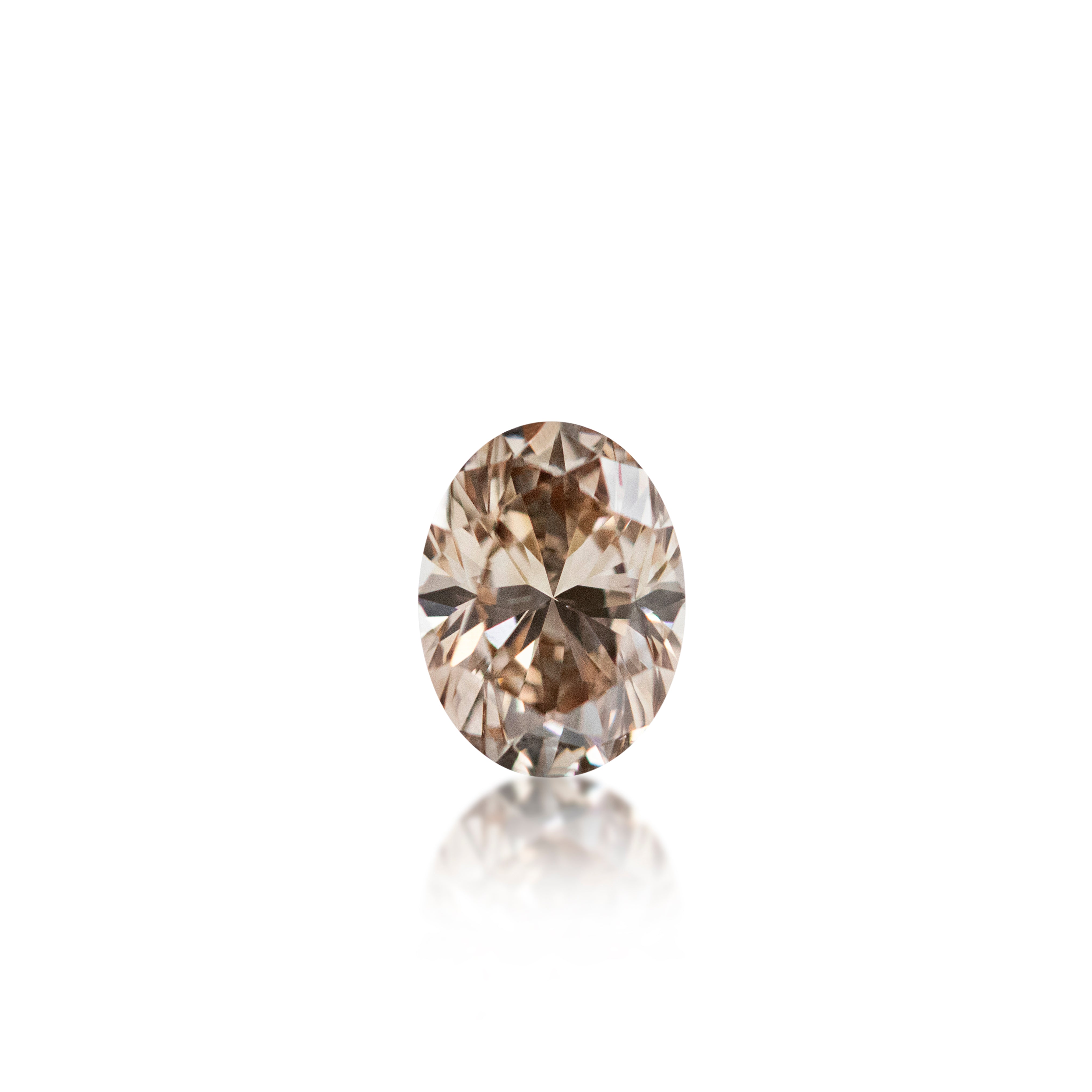 Argyle Australian Champagne Diamond — 0.70 ct Oval | C2 - Light Champagne