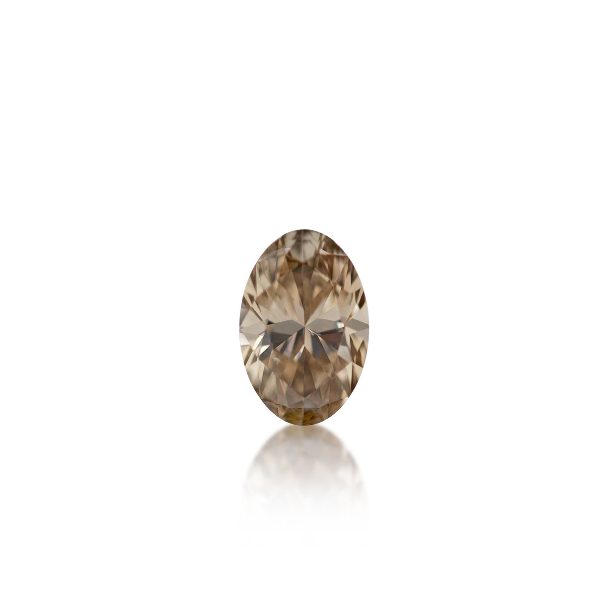 Australian Champagne Diamond | 1.00 ct Oval Cut C4 | Loose Stone