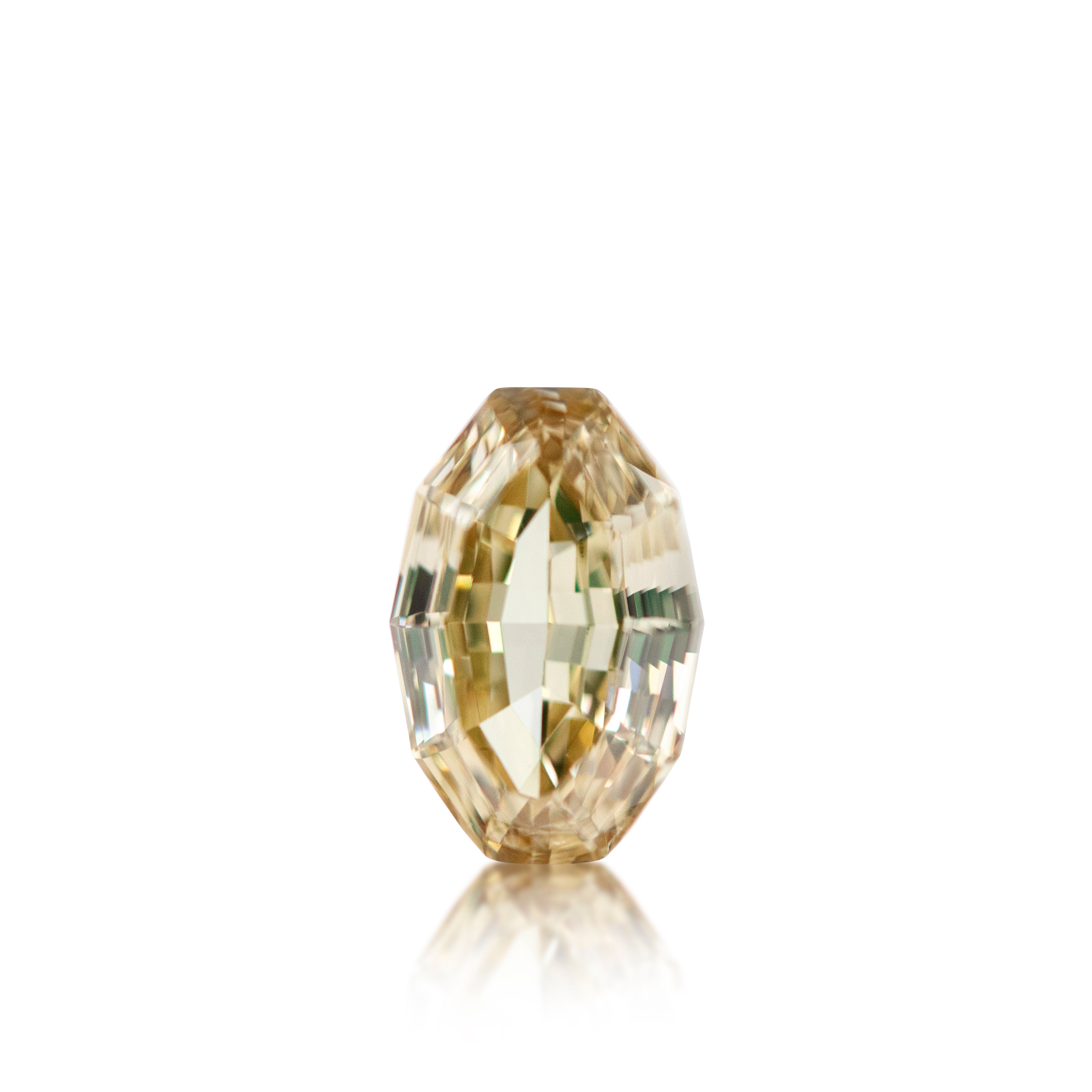1.01 ct Argyle Champagne Modified Oval Step Cut C3