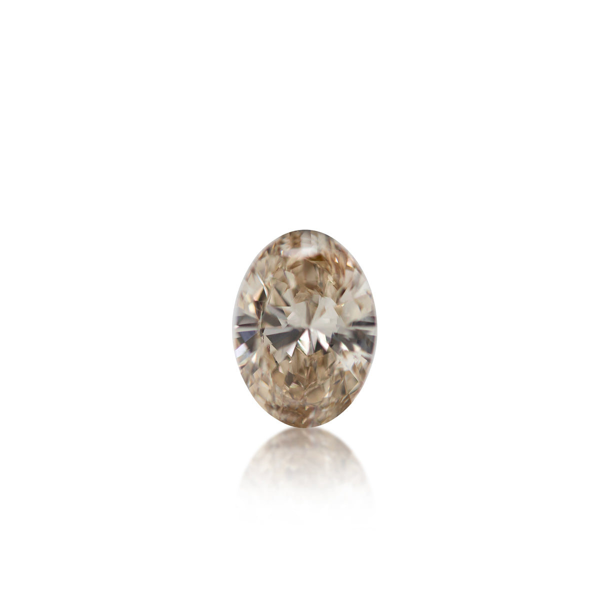 Australian Champagne Diamond | 1.50 ct Oval Cut C2 | Loose Stone