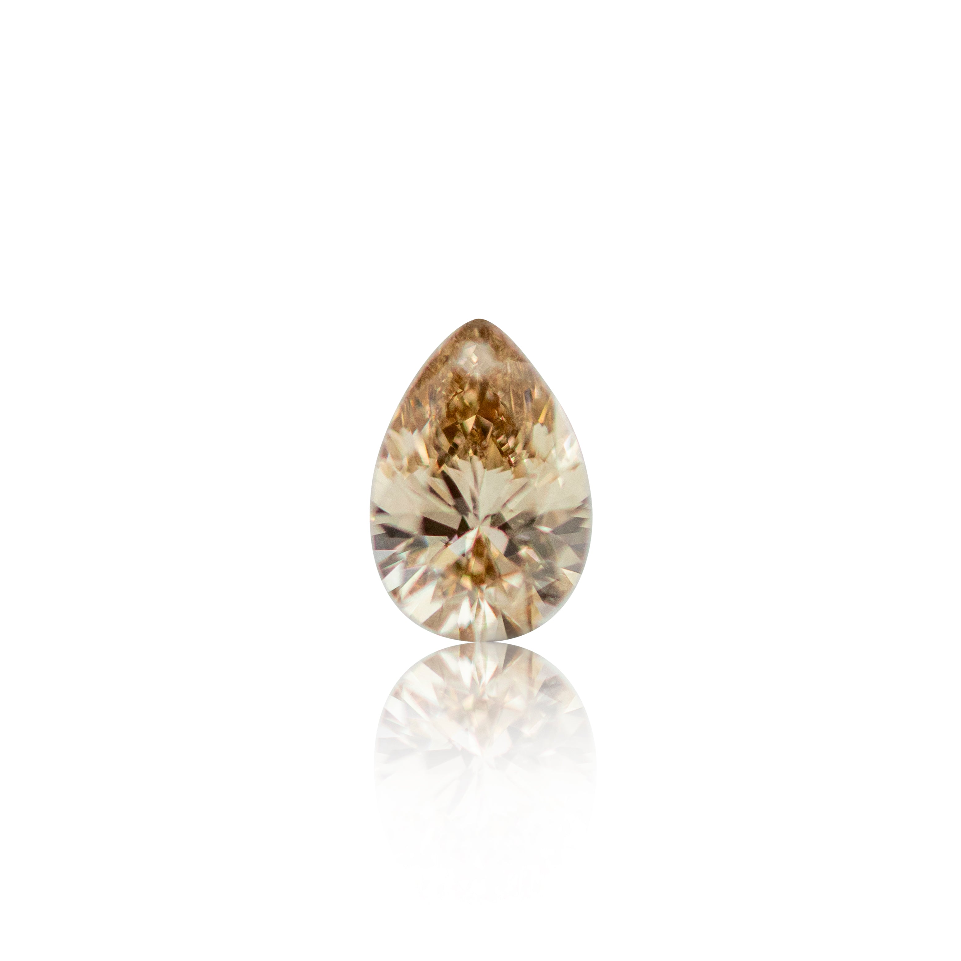 0.29ct Argyle Champagne Pear Cut C2