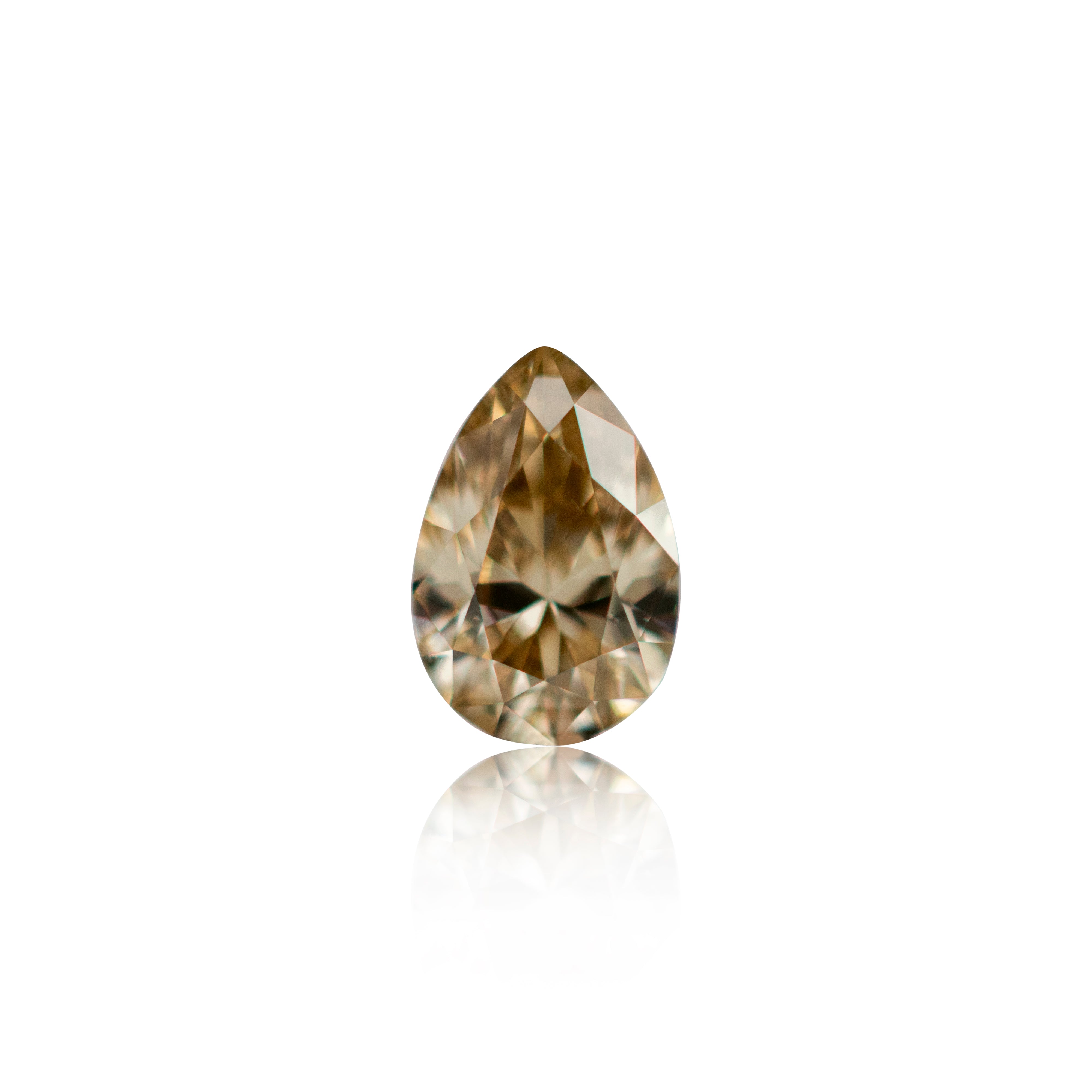 0.35ct Argyle Champagne Pear Cut C3