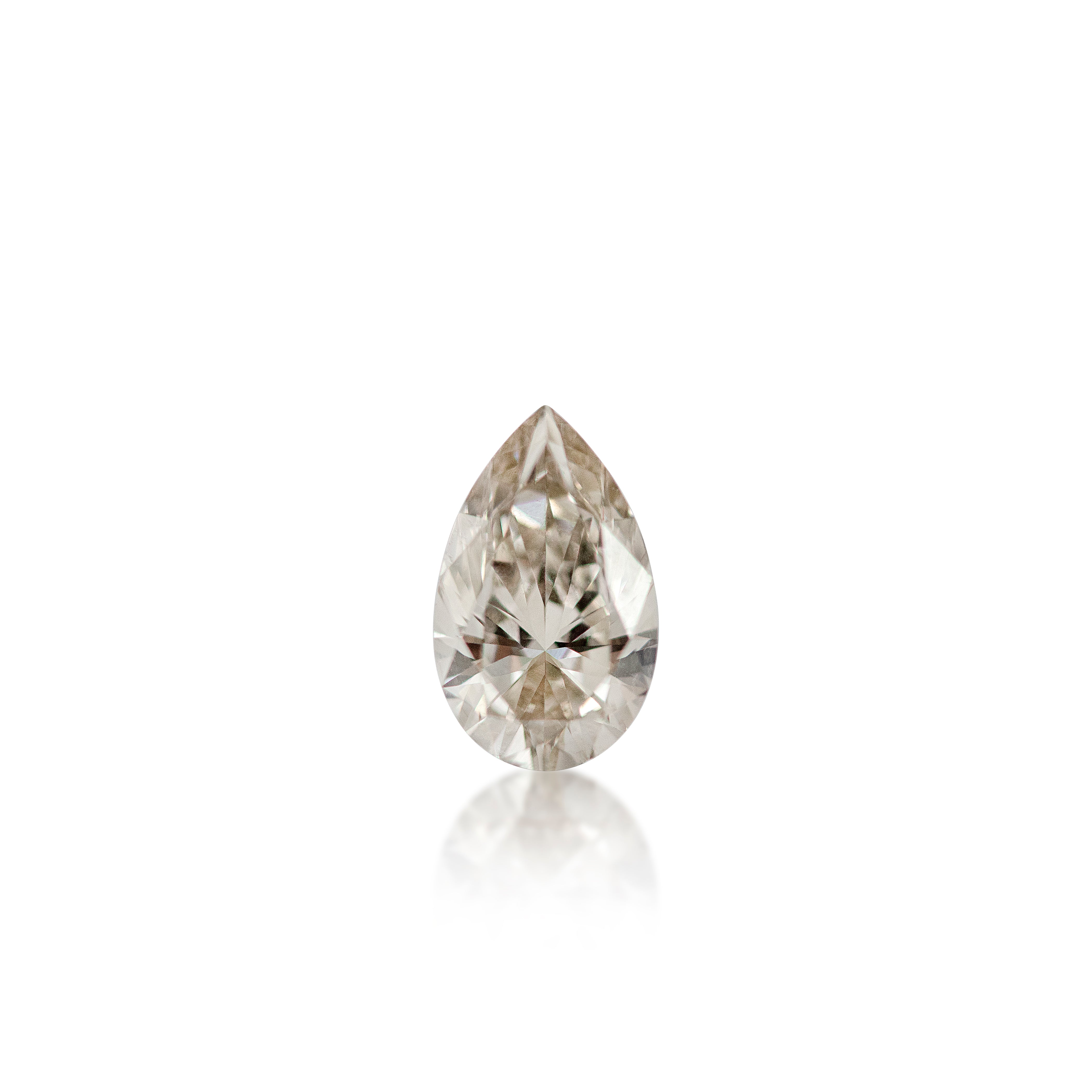 0.52ct Argyle Champagne Pear Cut C1