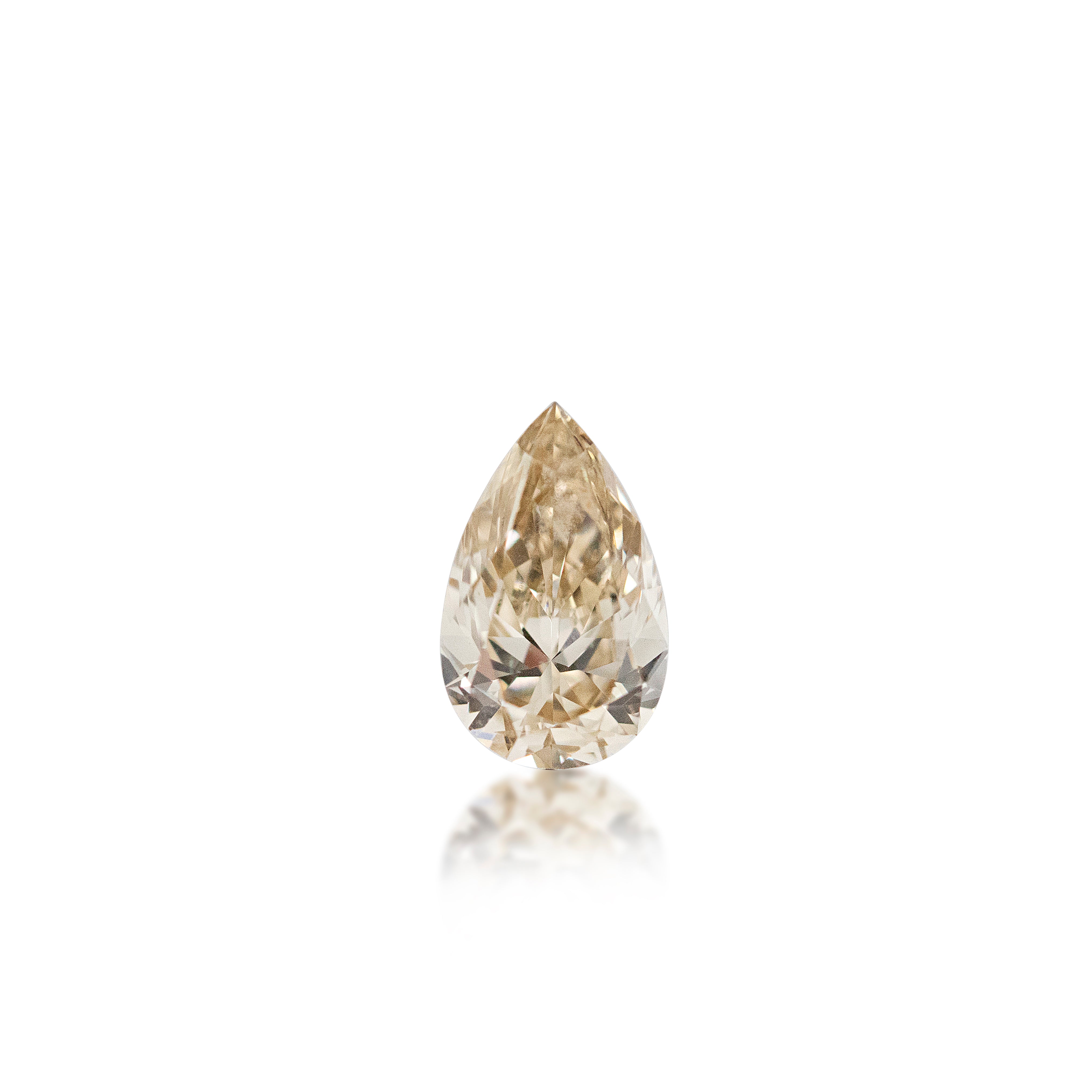Argyle Australian Champagne Diamond  — 0.70 ct Pear | C2 - Light Champagne