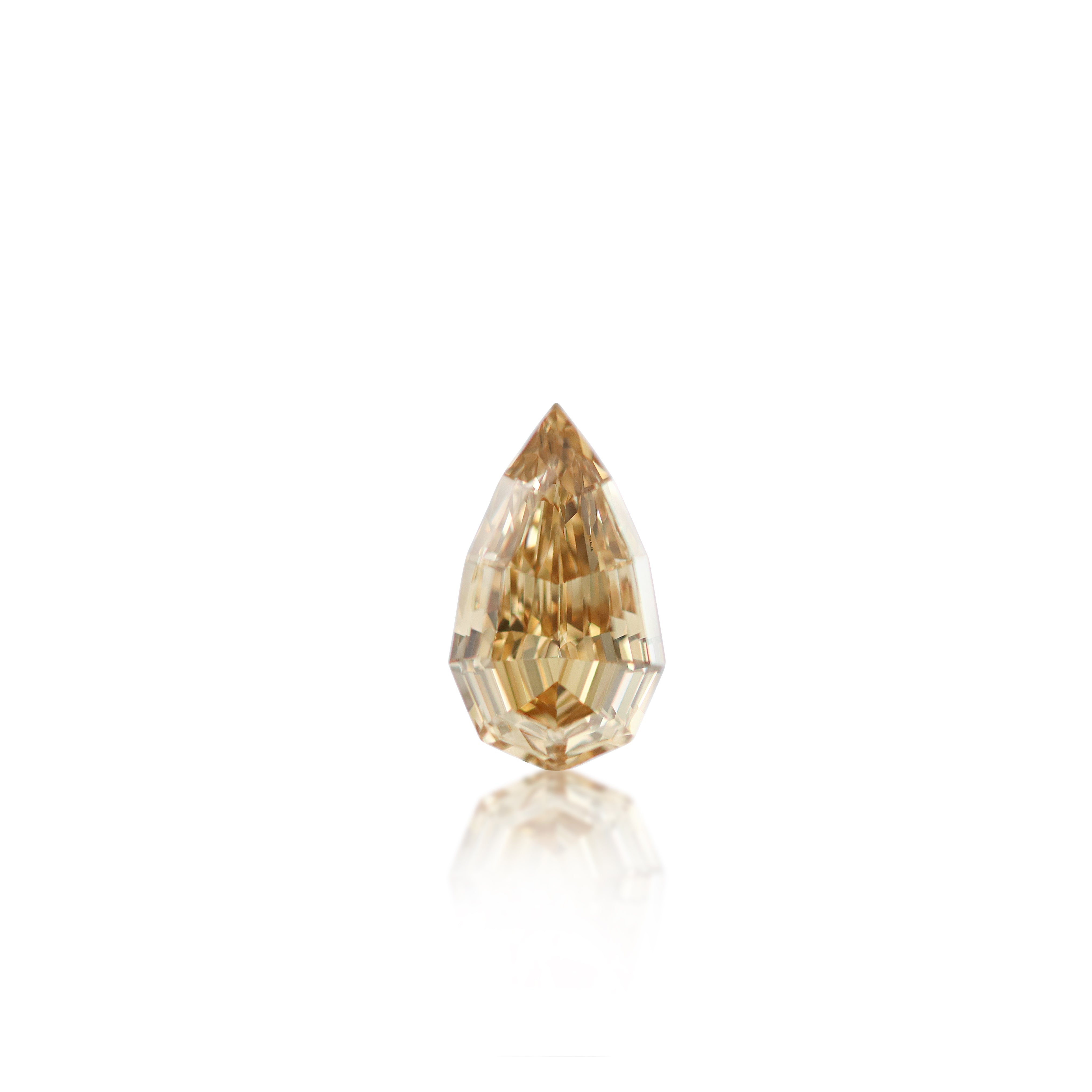 1.20 ct Argyle Champagne Pear Step Cut C4