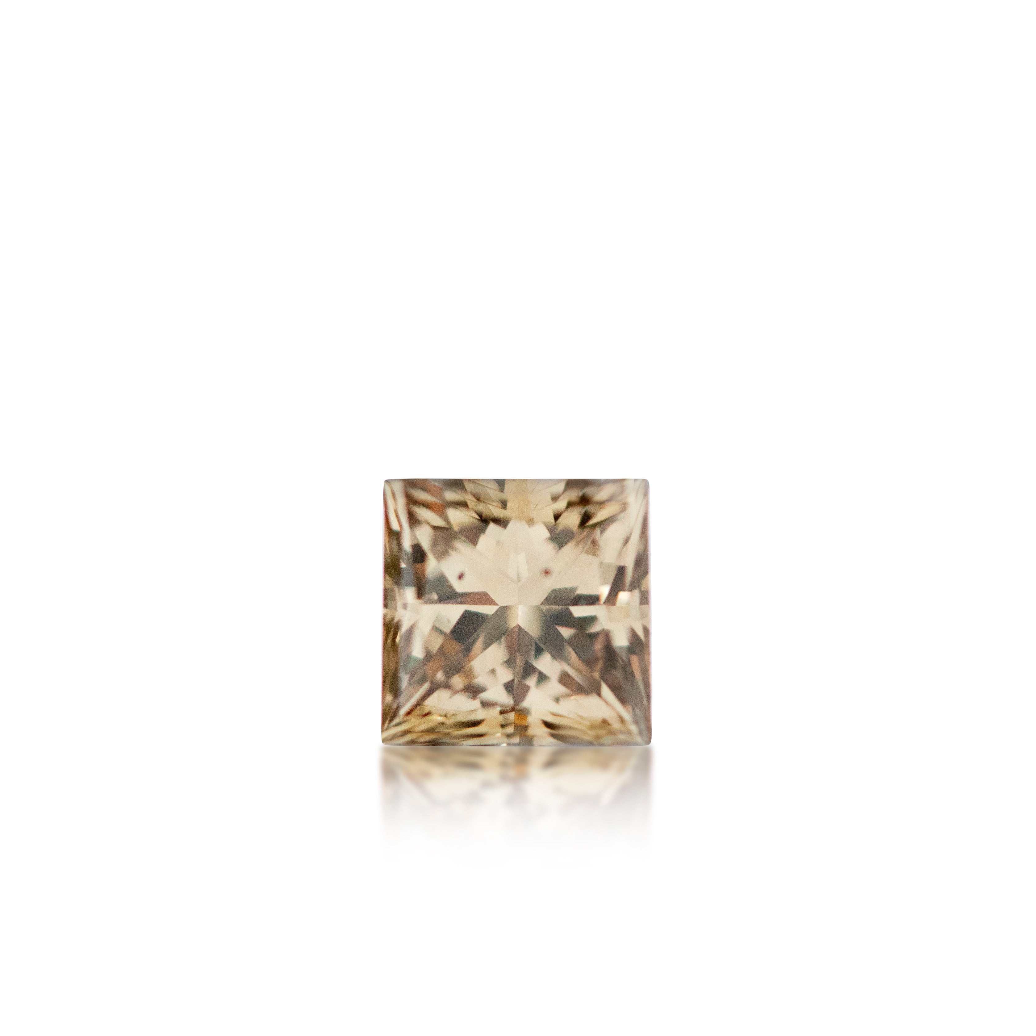 0.46 ct Argyle Champagne Princess Cut C4