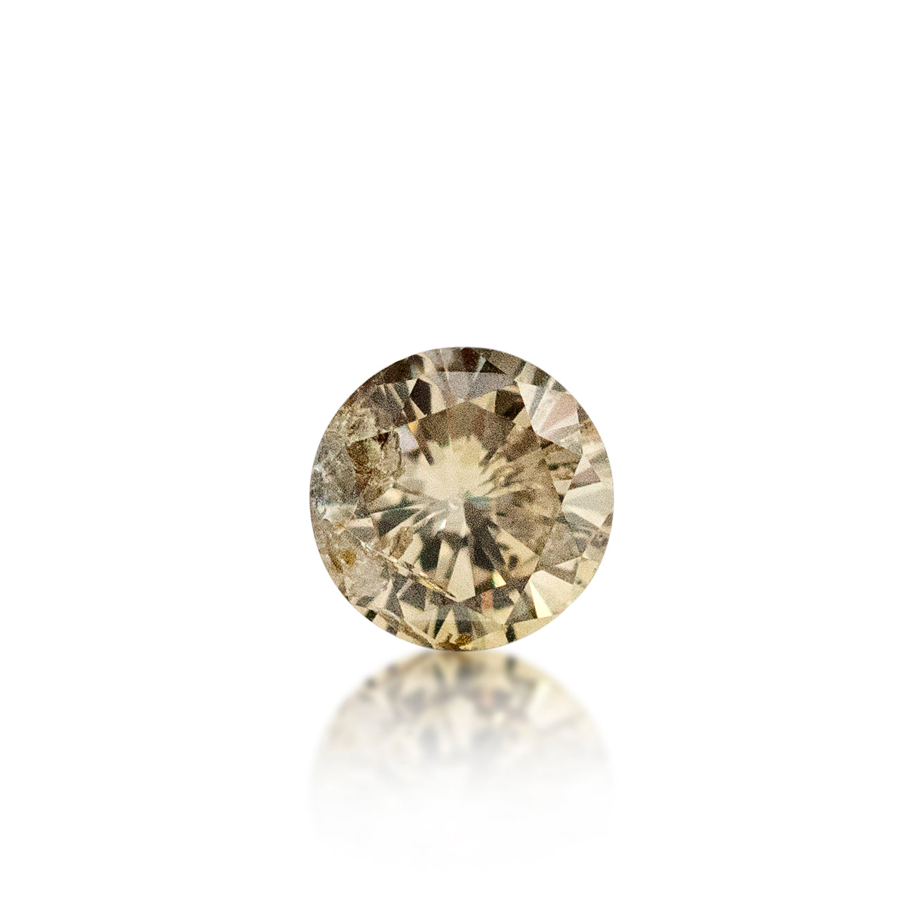0.17ct Argyle Champagne Round Brilliant Cut C5