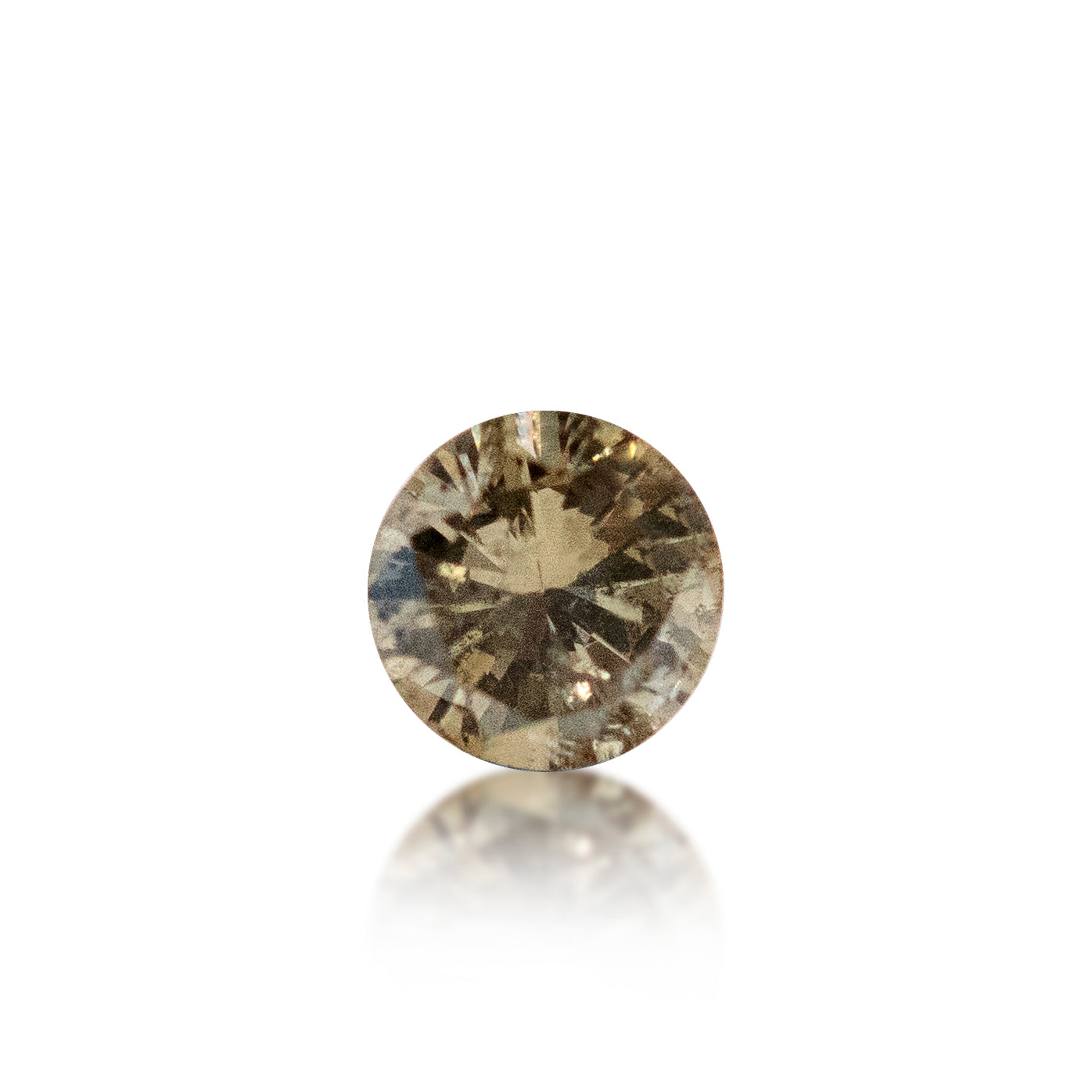 0.20ct Argyle Champagne Round Brilliant Cut C5