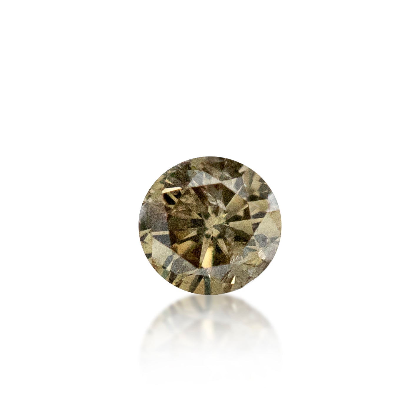 0.21ct Argyle Champagne Round Brilliant Cut C5