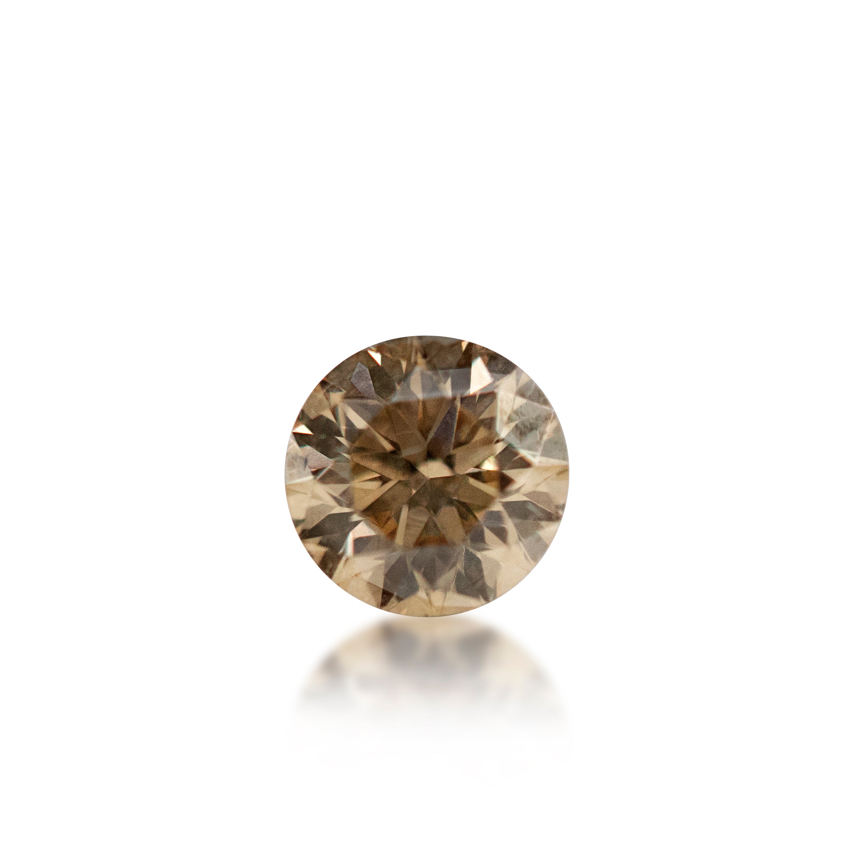 0.35 ct Argyle Champagne Round Brilliant Cut C4