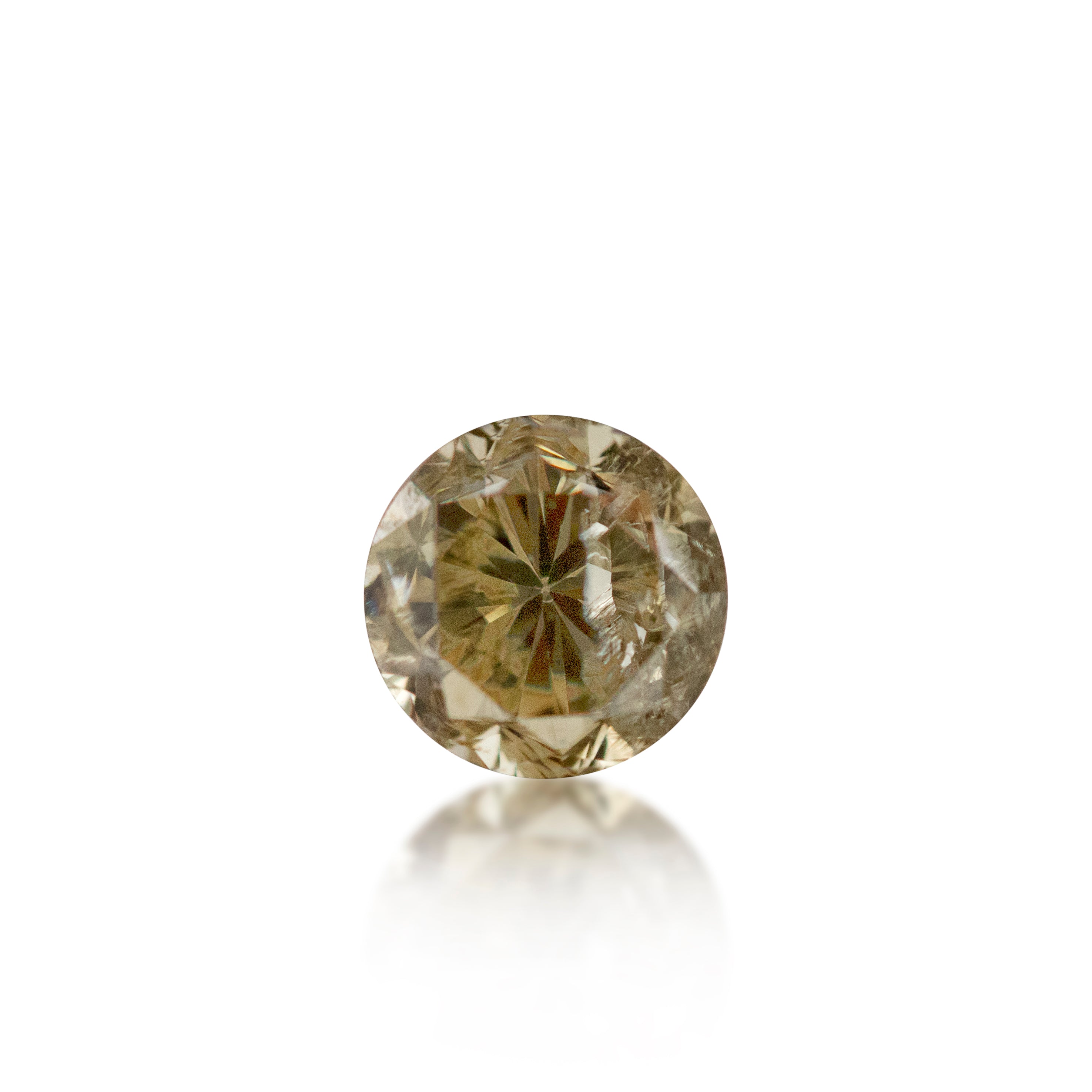 0.47 ct Argyle Champagne Round Brilliant Cut C6