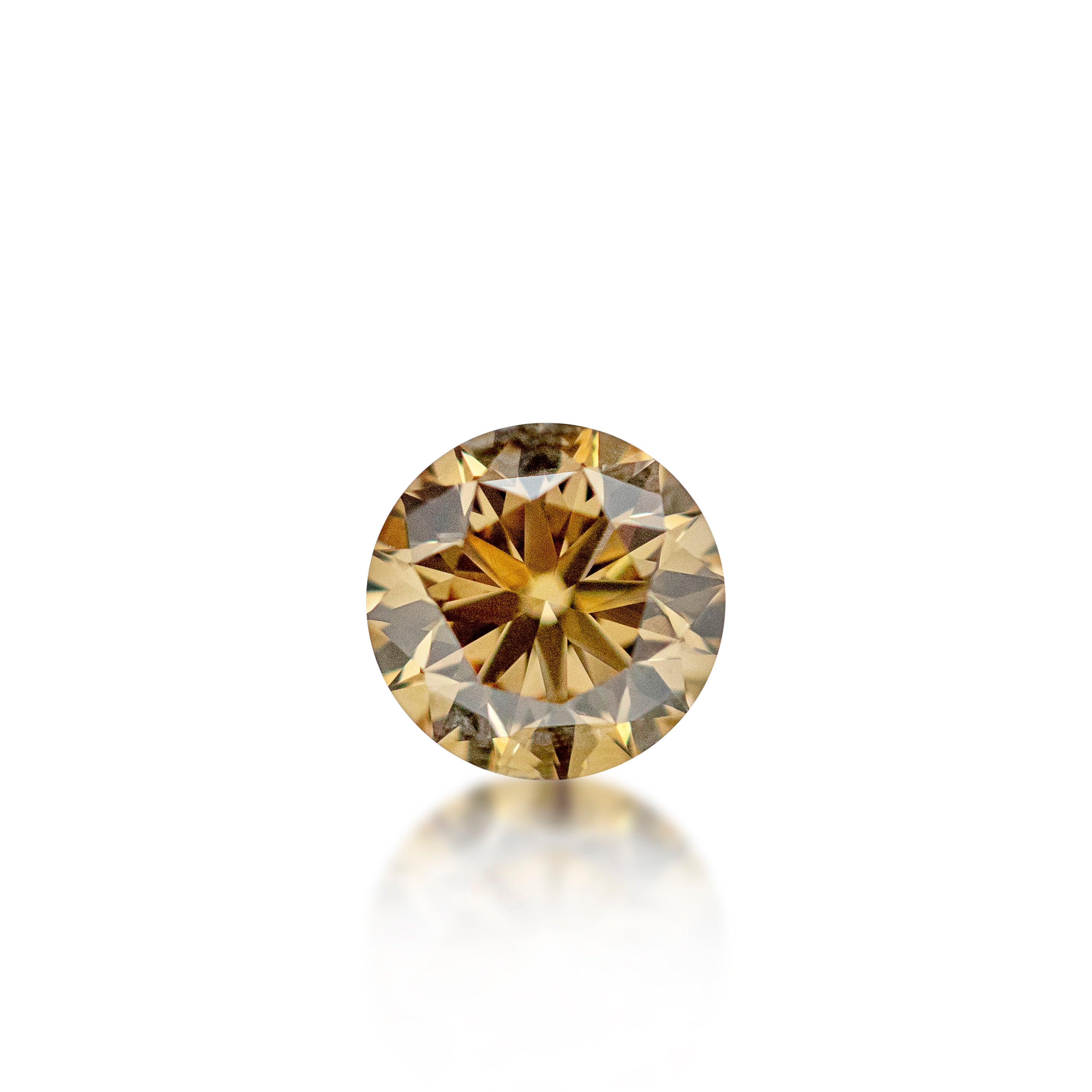 0.54 ct Argyle Champagne Round Brilliant Cut C4