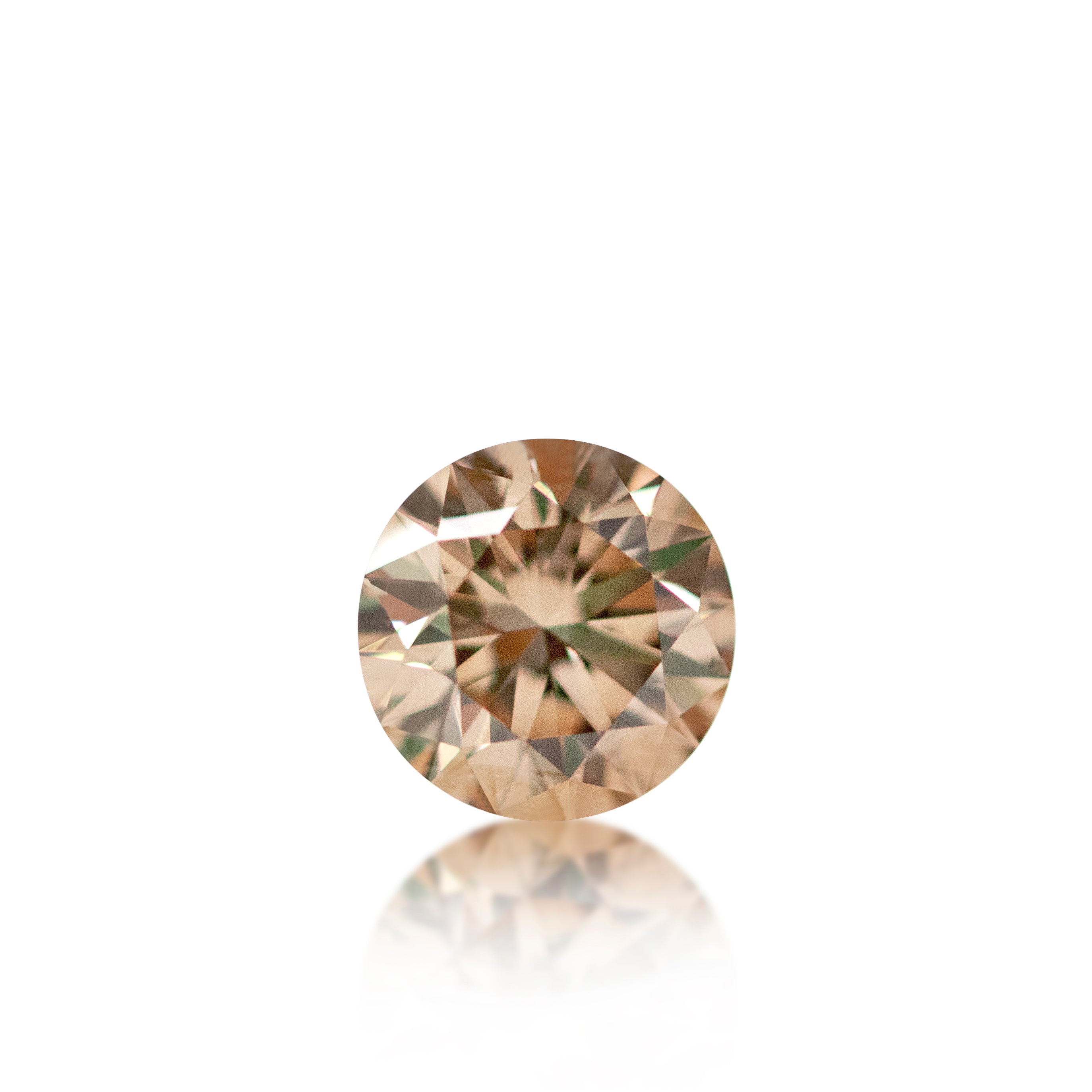0.62 ct Argyle Champagne Round Brilliant Cut C4