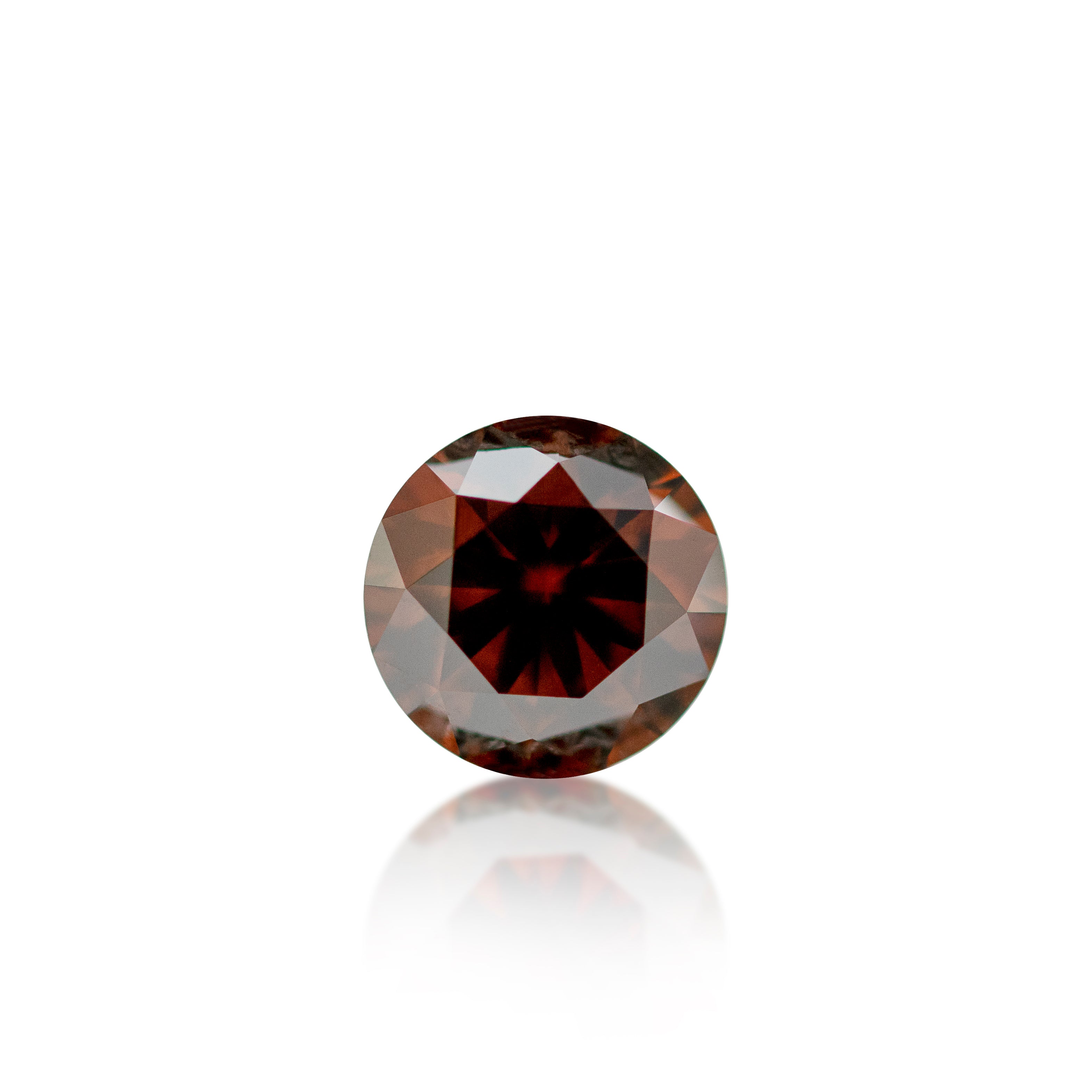 0.72ct Argyle Champagne Round Brilliant Cut C8