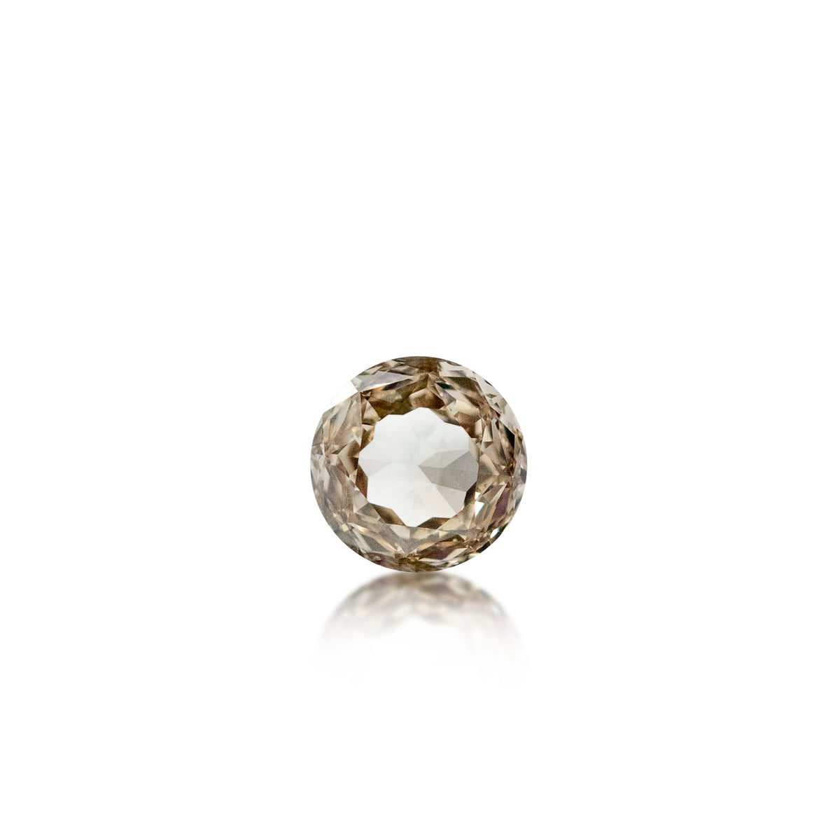 Argyle Australian Champagne Diamond — 1.05 ct Rose Cut | C3 - Med Champagne