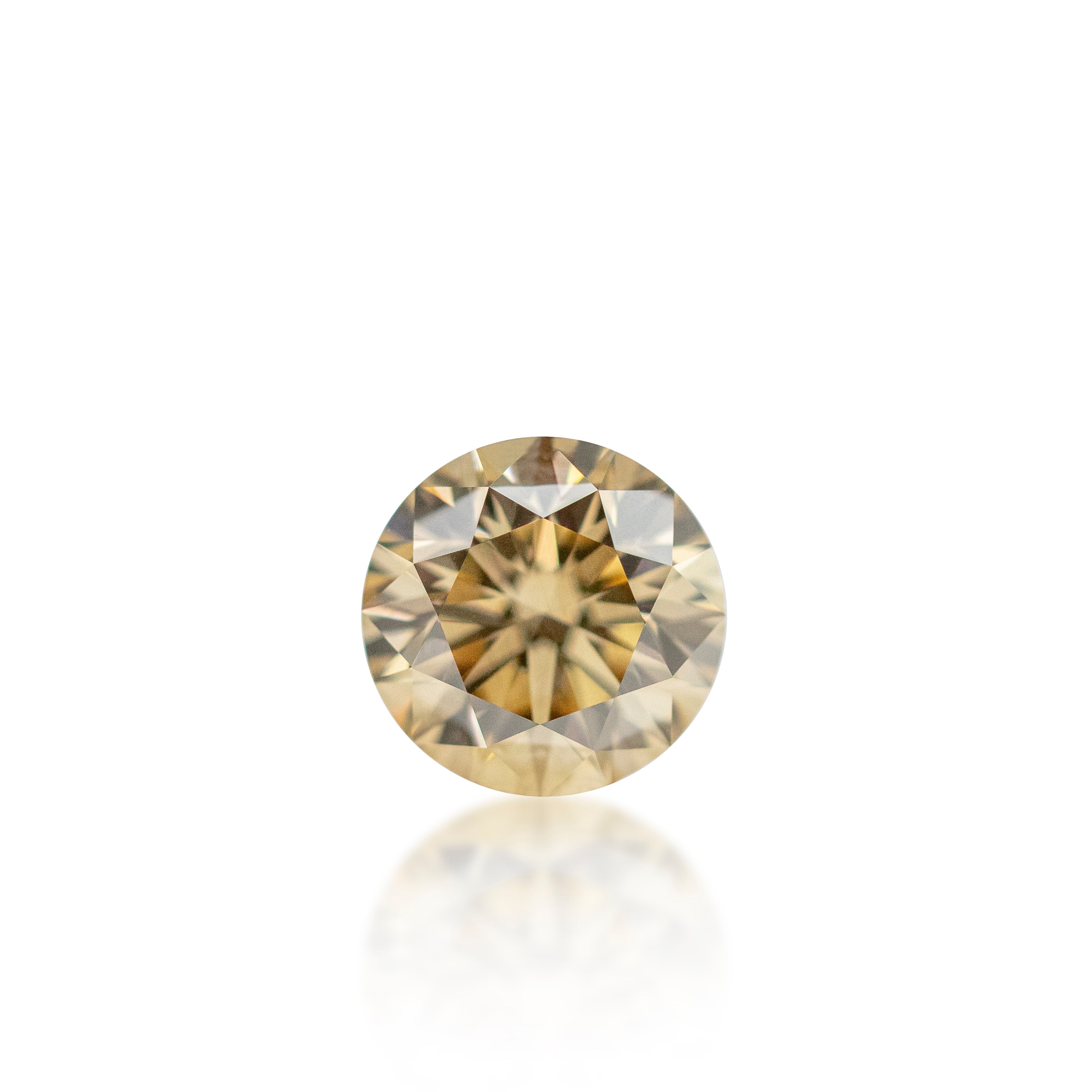 1.31ct Argyle Champagne Round Brilliant Cut C3