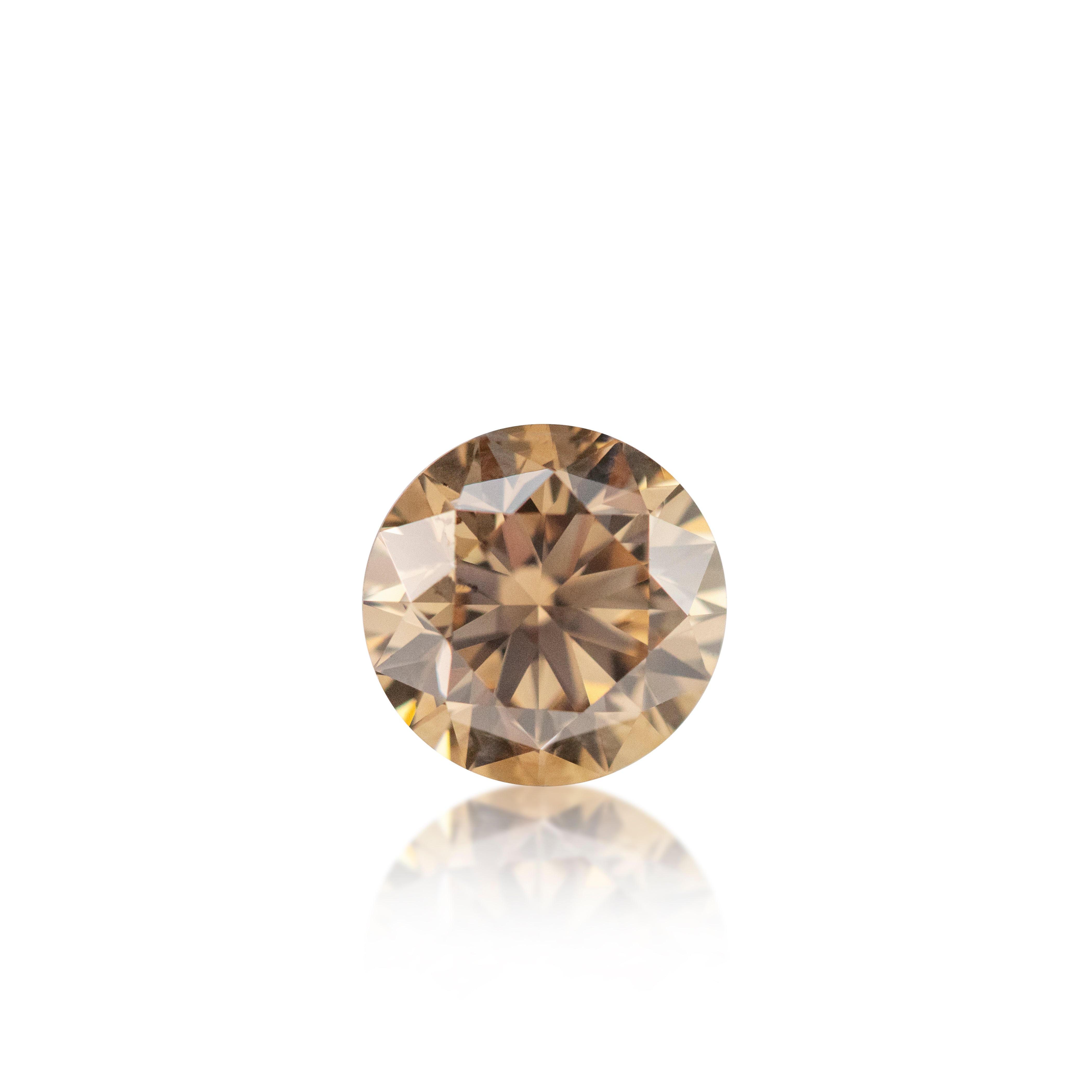 2.01 ct Argyle Champagne Round Brilliant Cut C4