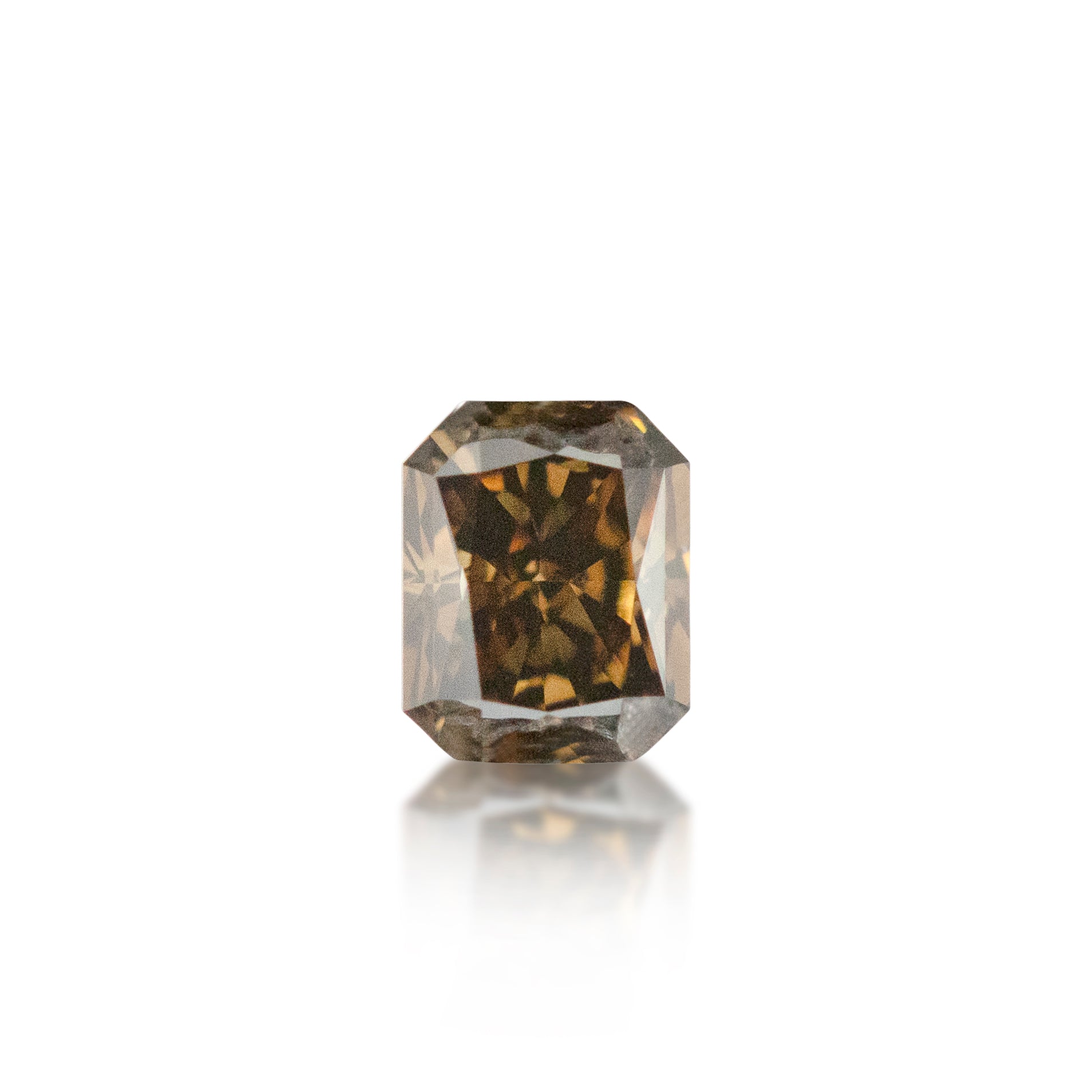 0.31ct Argyle Champagne Radiant Cut C7