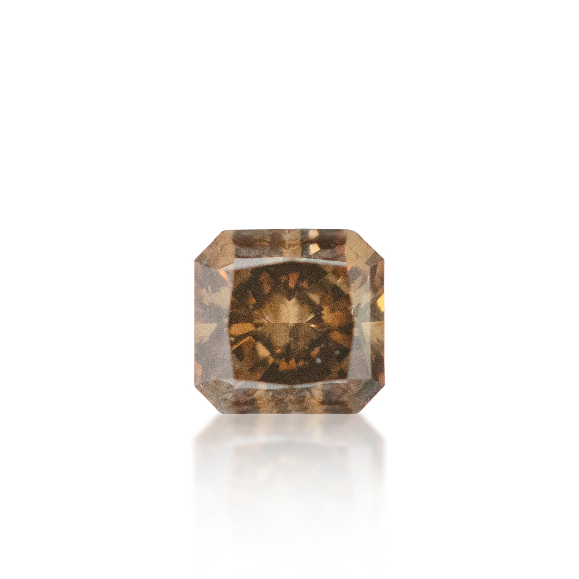 0.38ct Argyle Champagne Radiant Cut C6