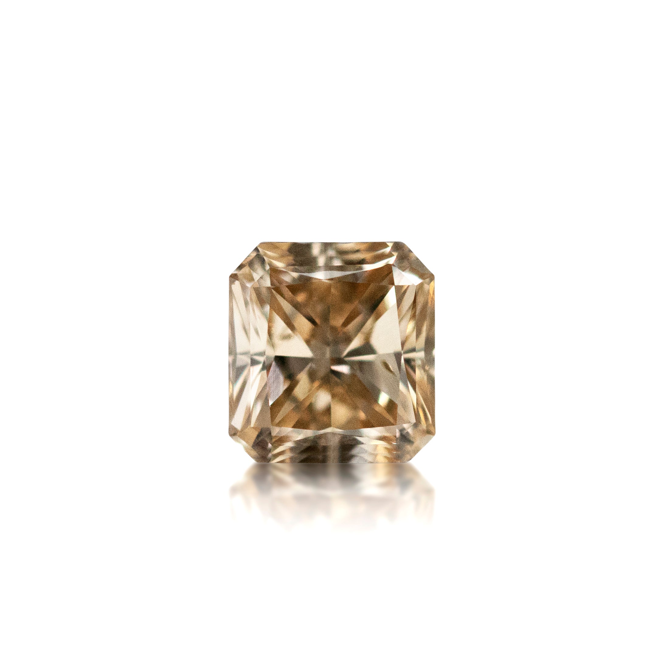 0.50ct Argyle Champagne Radiant Cut C2