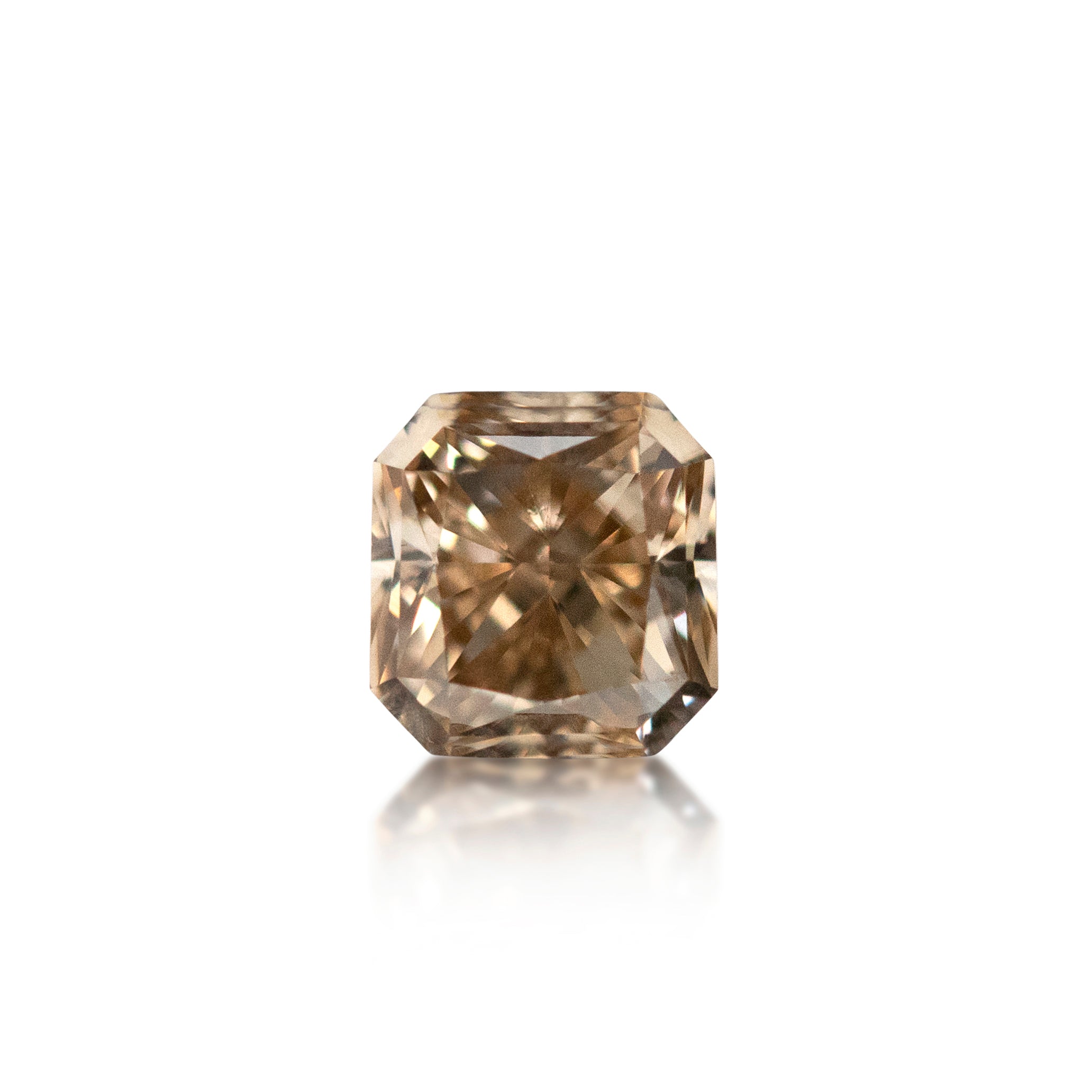 0.50ct Argyle Champagne Radiant Cut C2