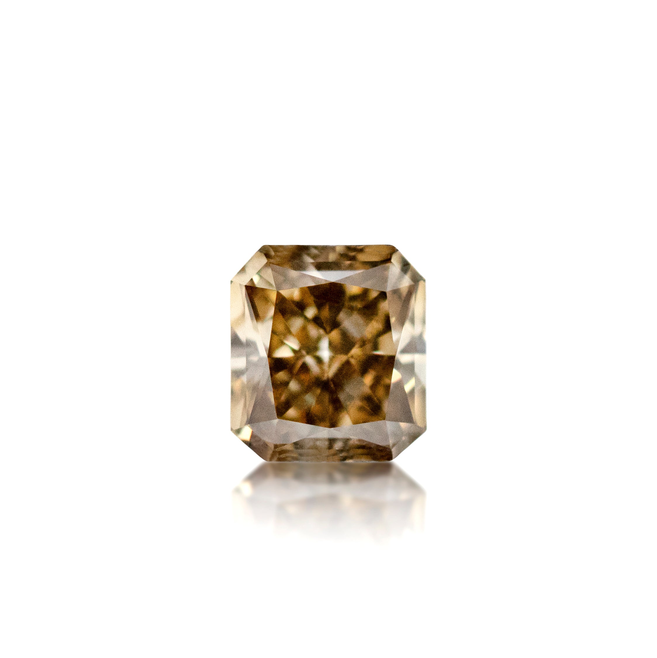 0.50ct Argyle Champagne Radiant Cut C3