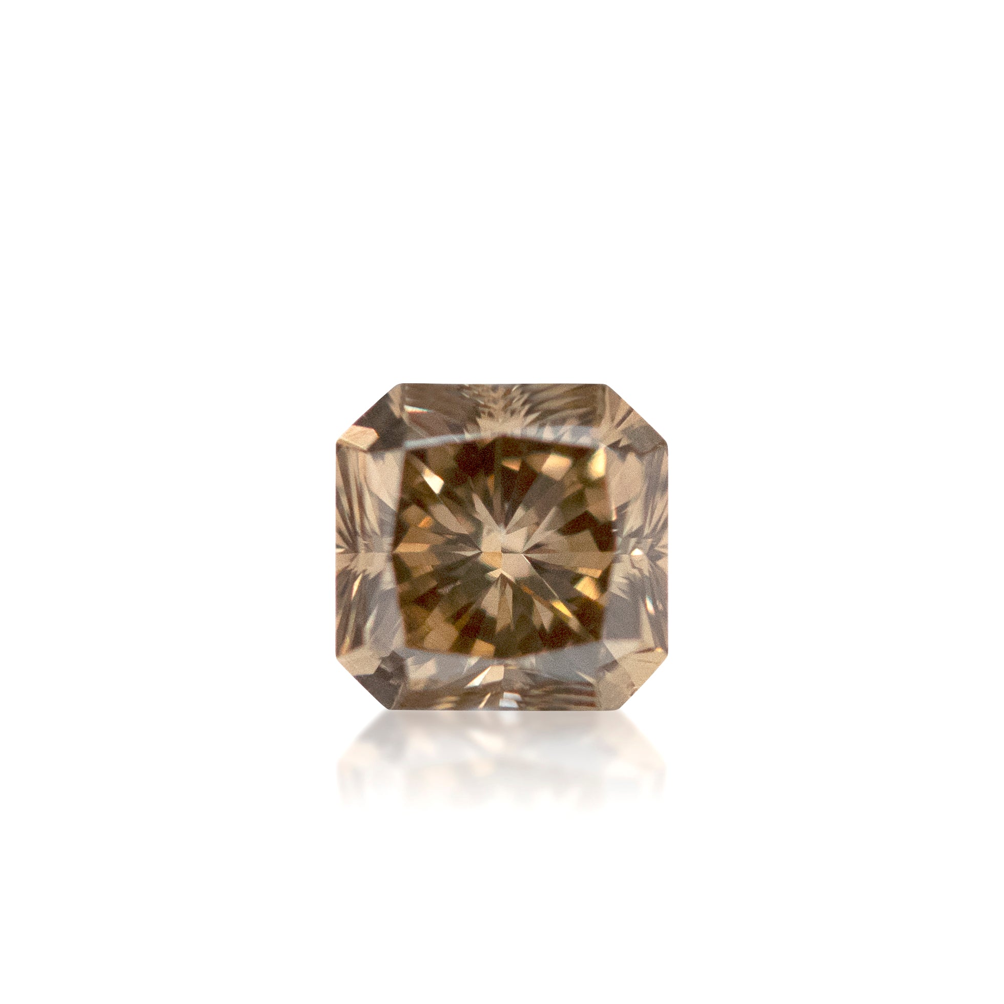 0.50ct Argyle Champagne Radiant Cut C4