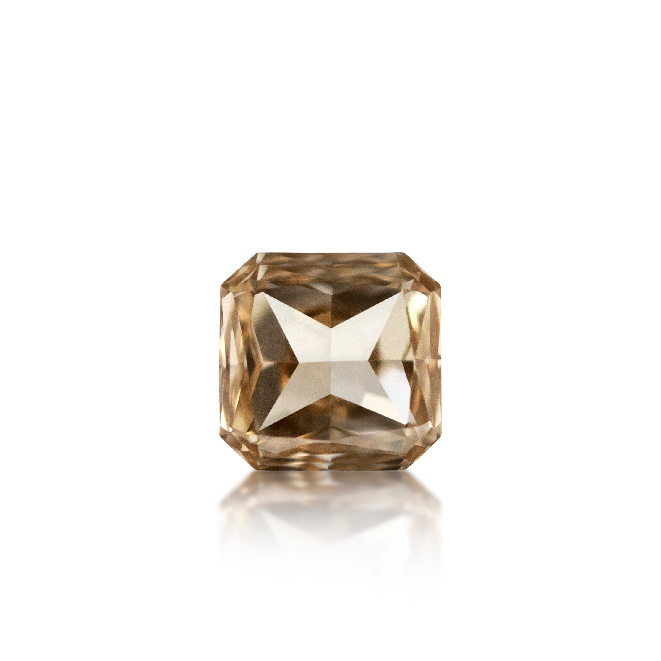 0.51ct Argyle Champagne Radiant Cut C3