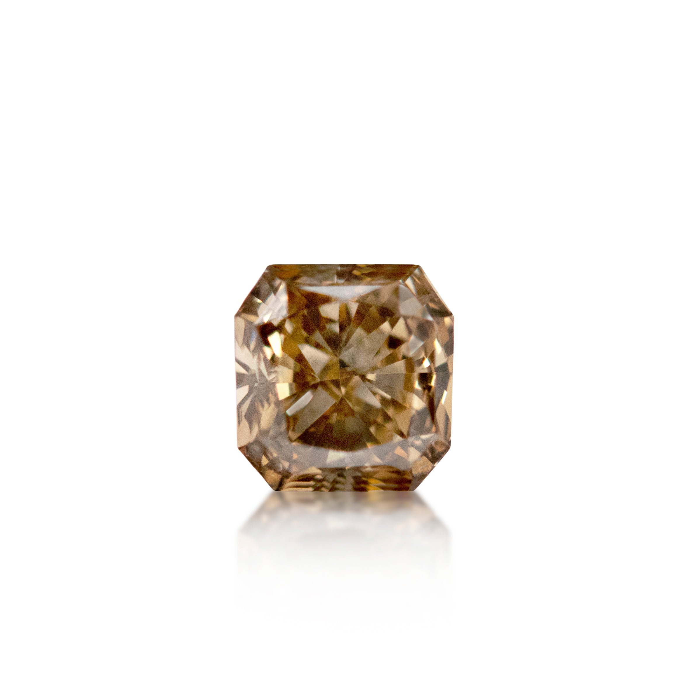 0.51ct Argyle Champagne Radiant Cut C3