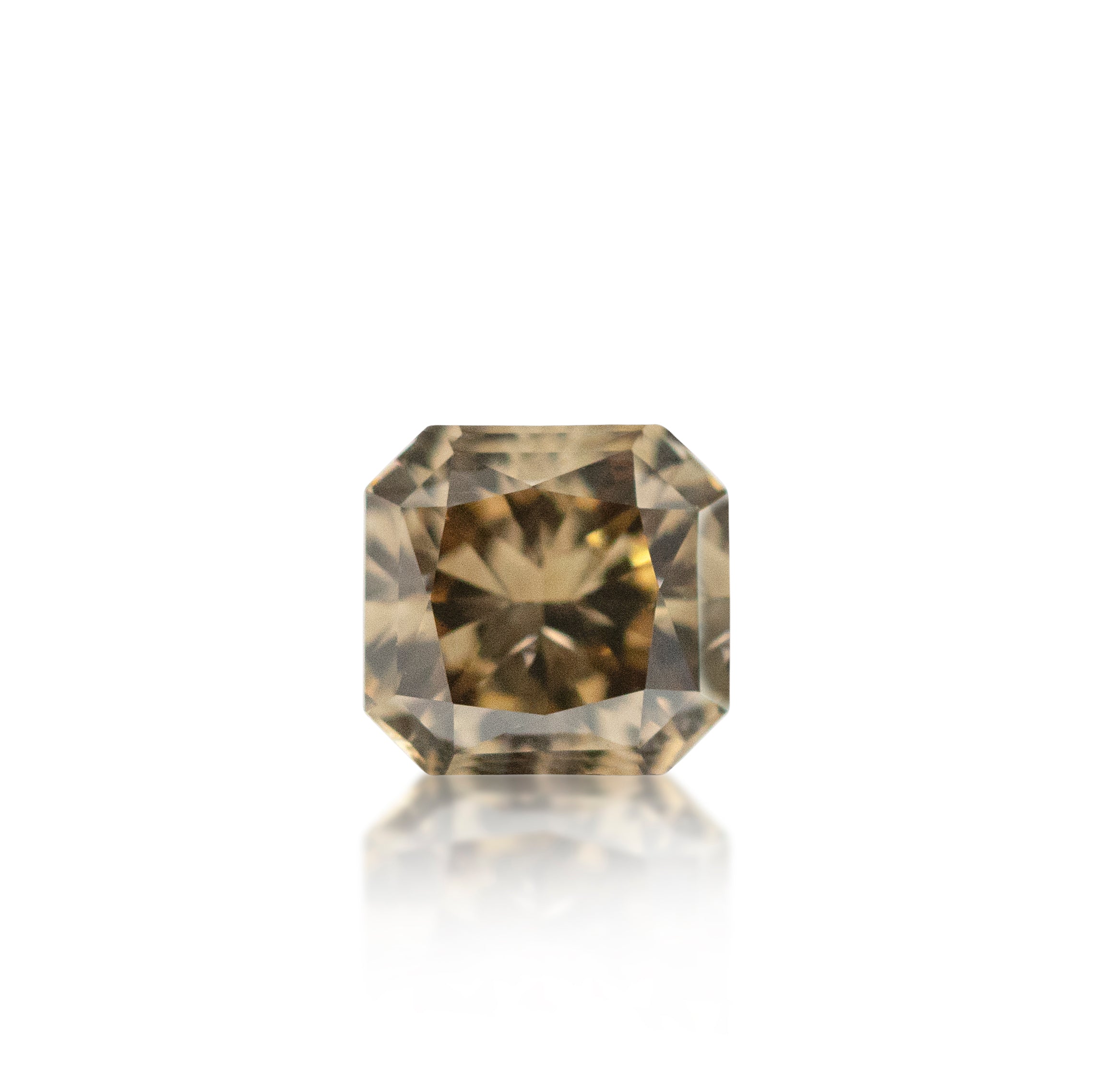 0.72ct Argyle Champagne Radiant Cut C5
