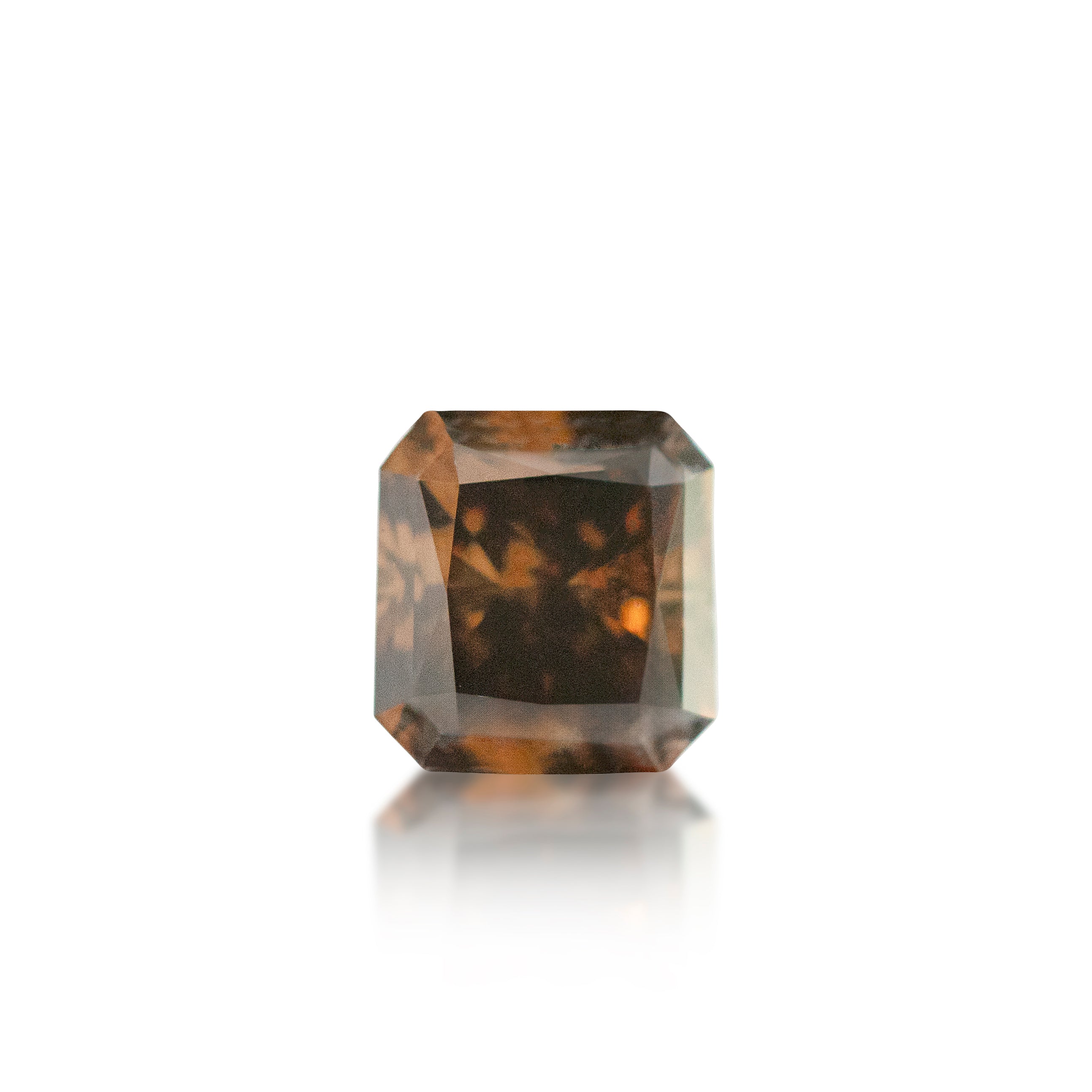0.79ct Argyle Champagne Radiant Cut C7