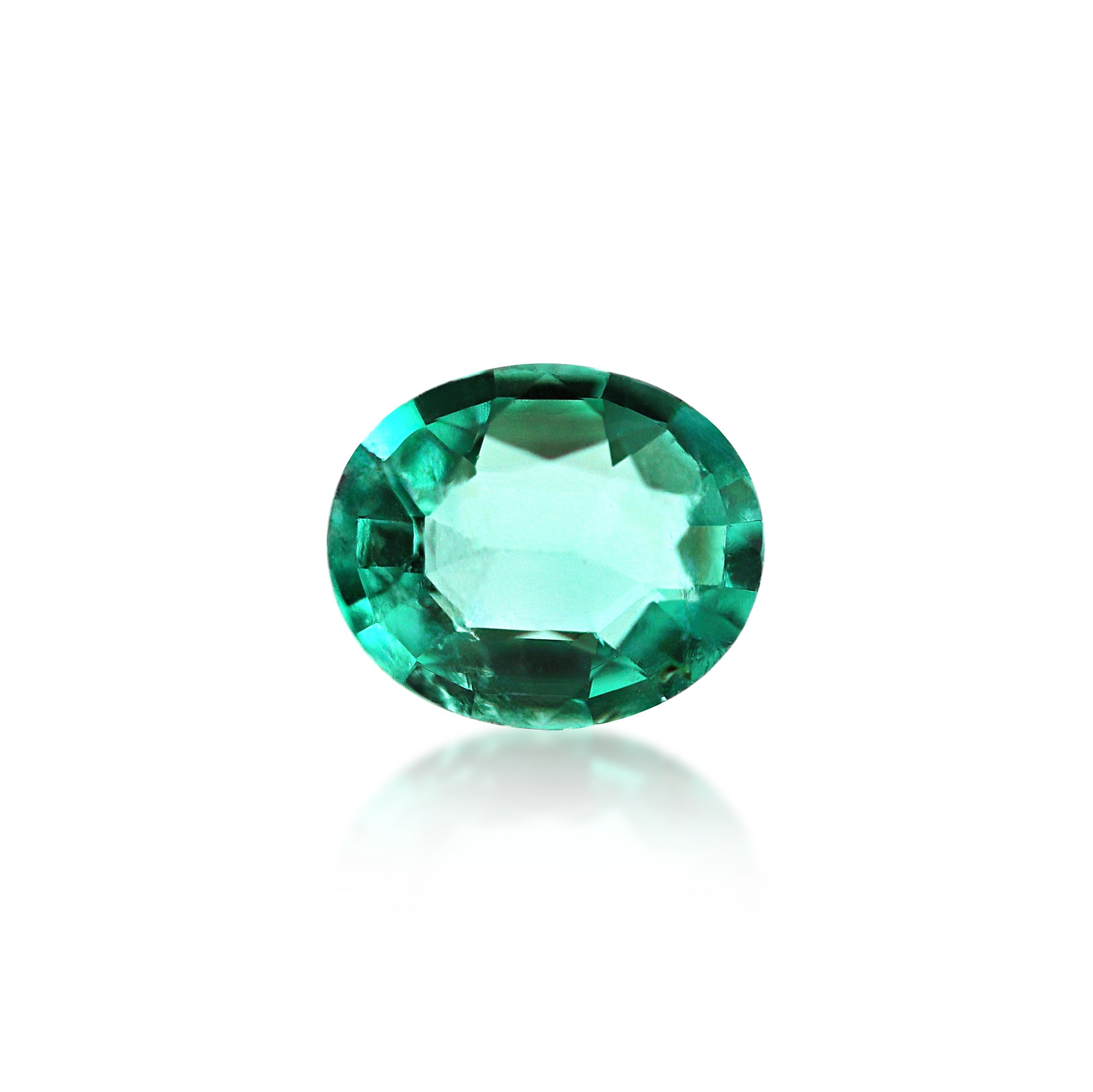 0.48 ct Oval Cut Emerald