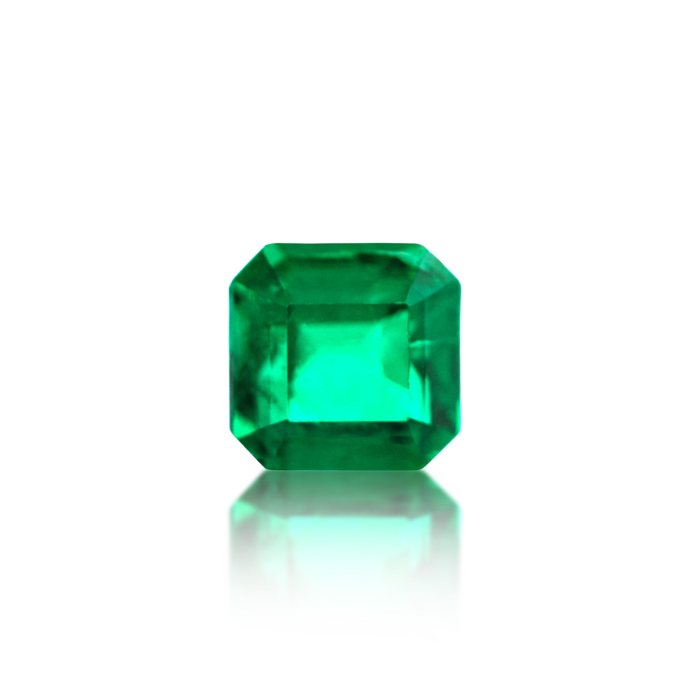 0.62 ct Emerald Cut Colombian Emerald