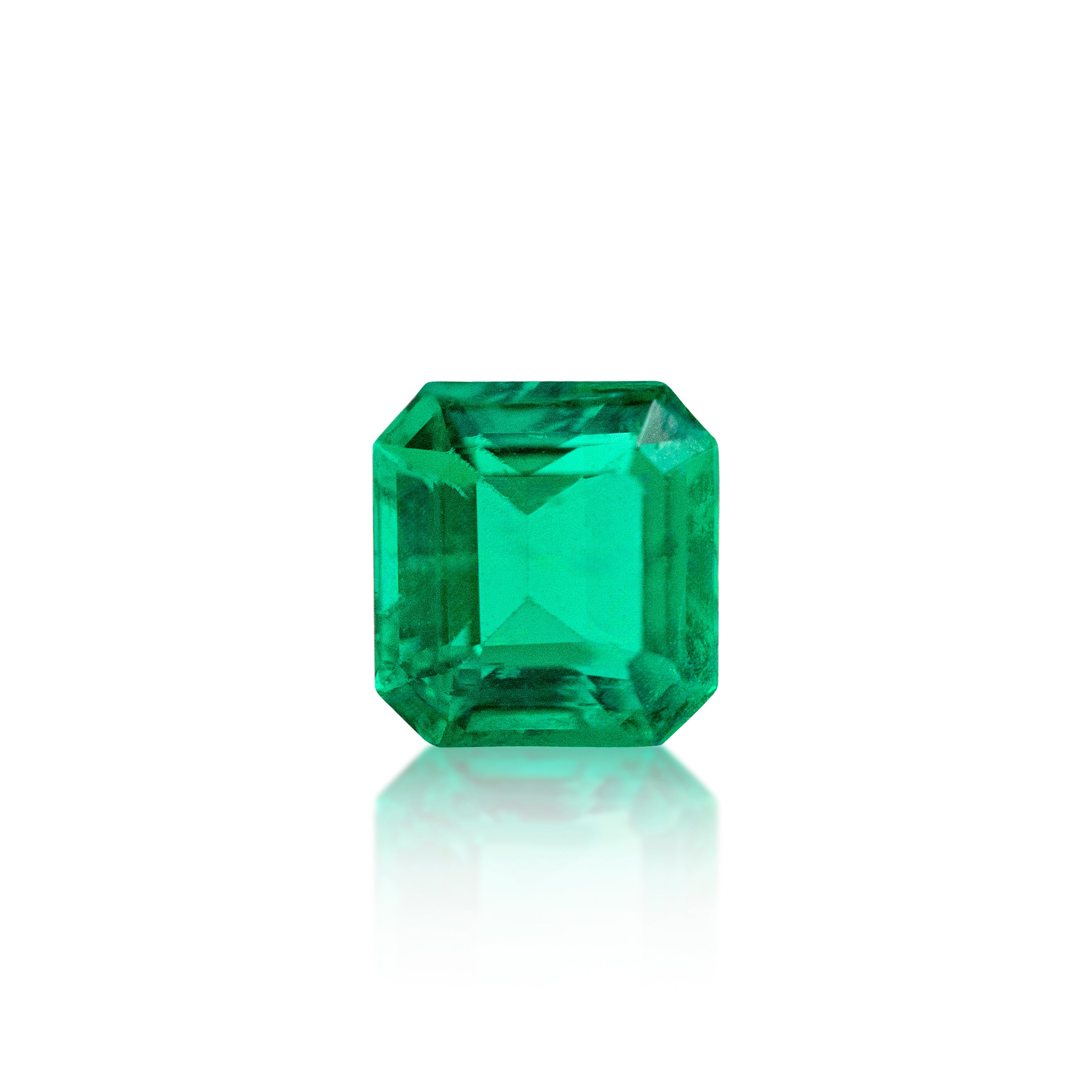 0.78 ct Emerald Cut Colombian Emerald