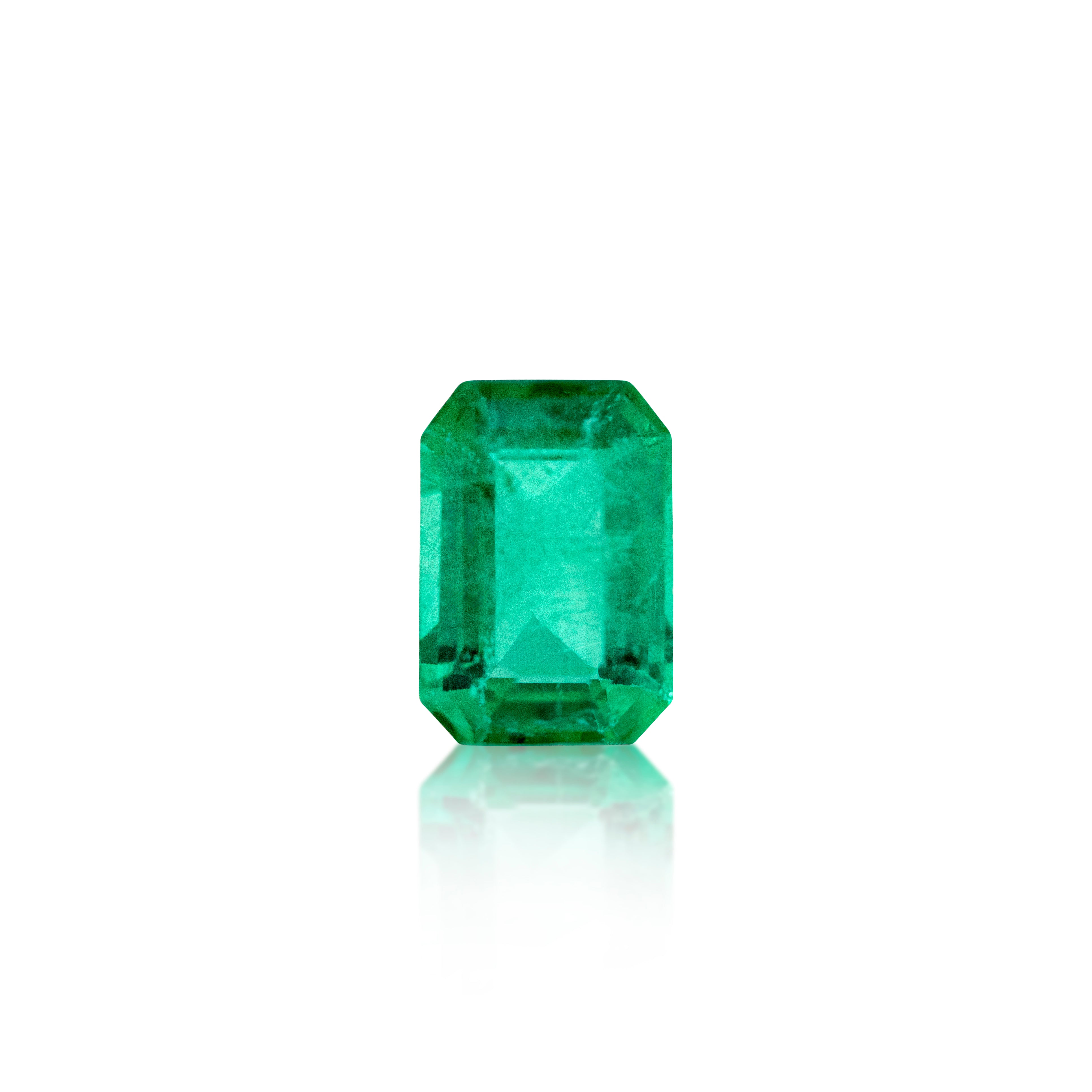 1.78 ct Emerald Cut Zambian Emerald