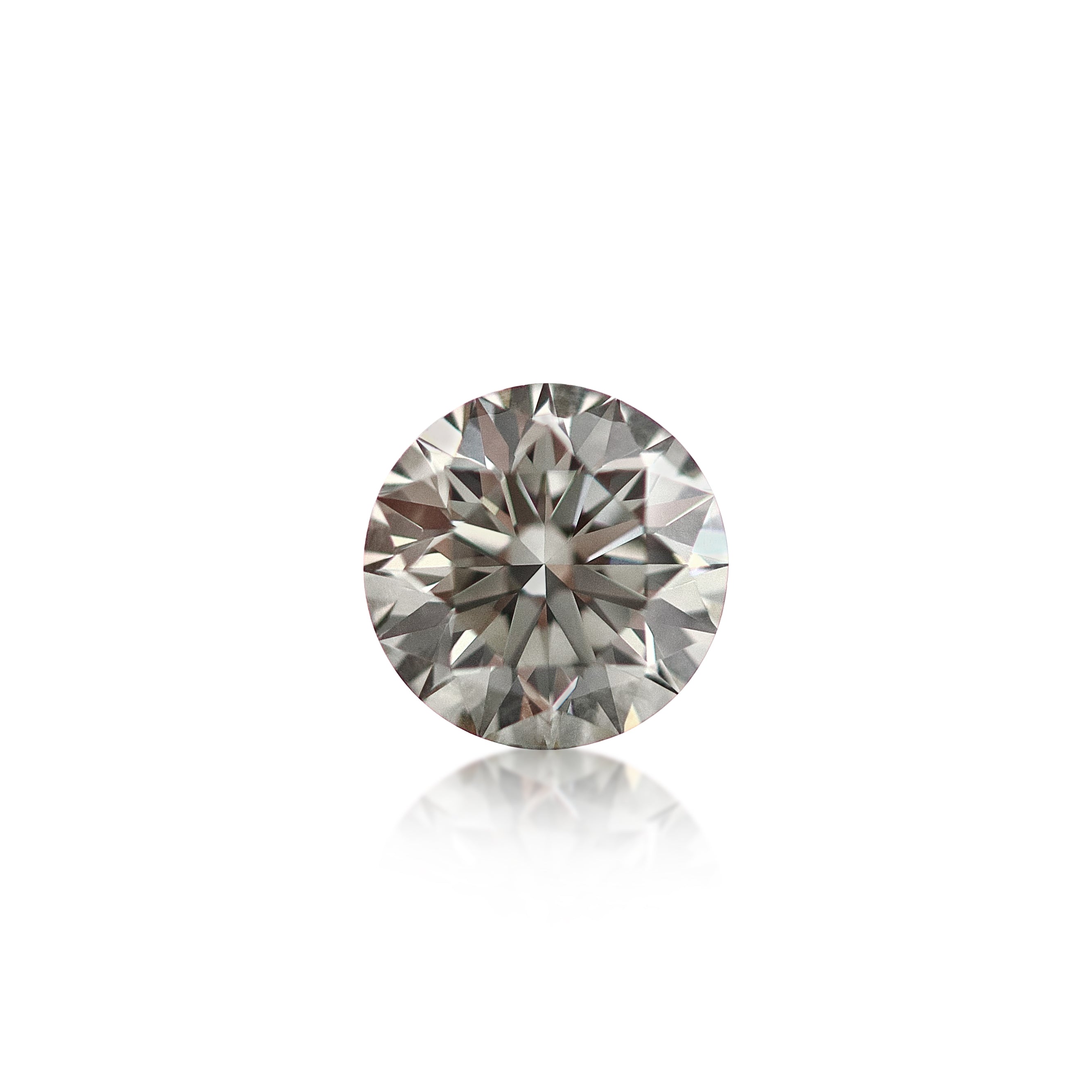 1.07 ct Round Brilliant Cut Grey